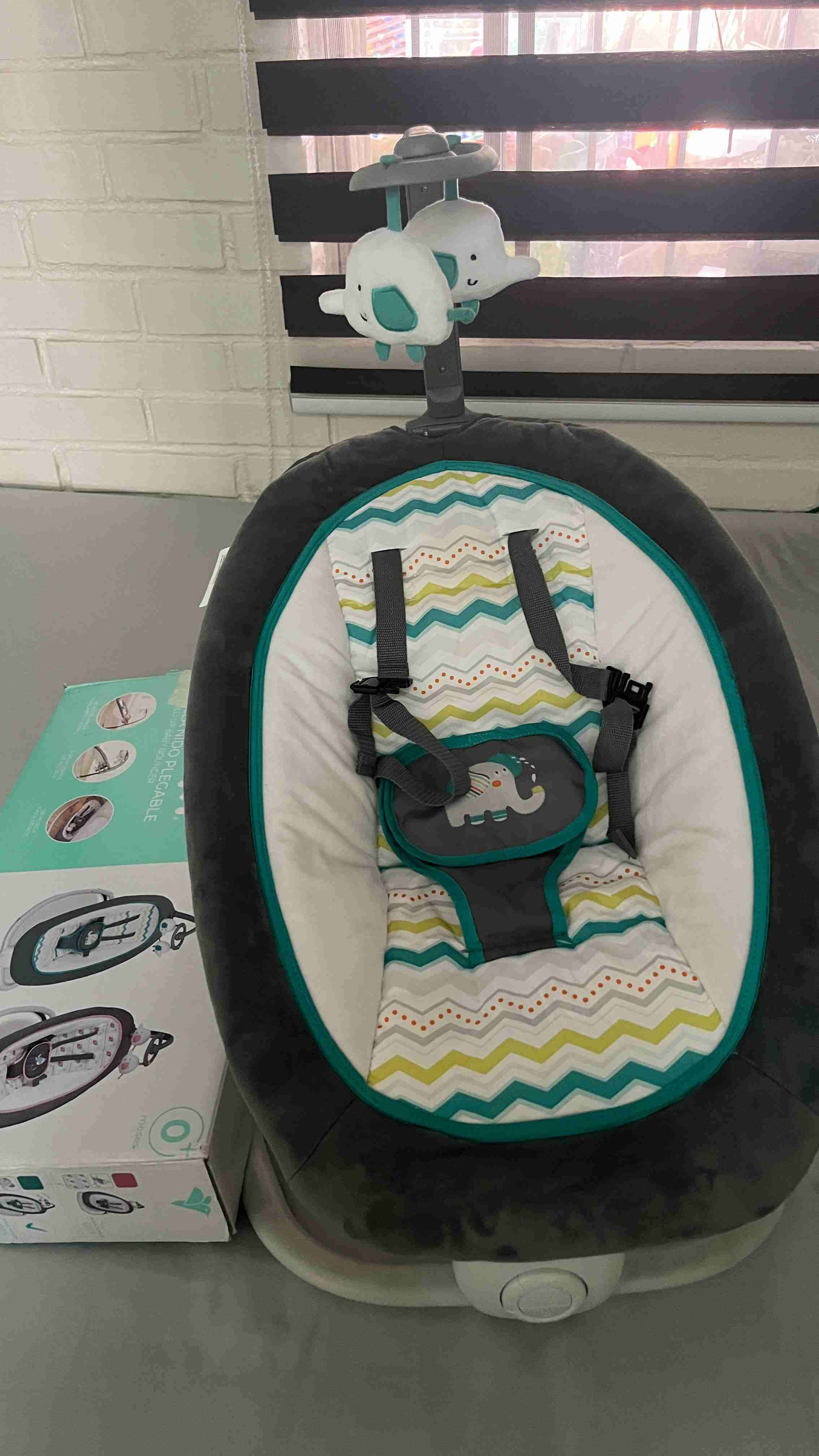 Silla mecedora infanti plegable - miniatura 5