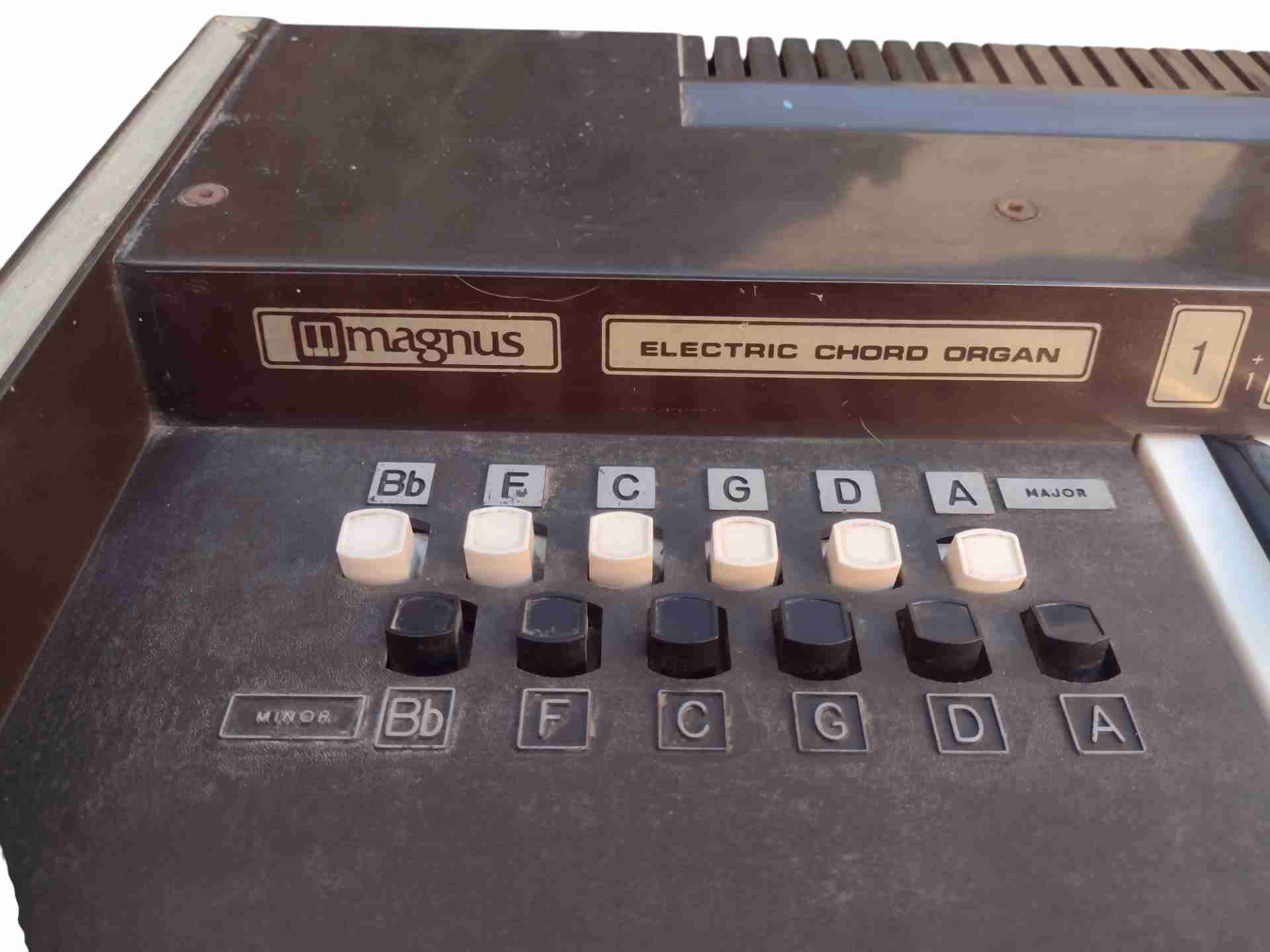 Órgano Piano Eléctrico Vintage Magnus - miniatura 4