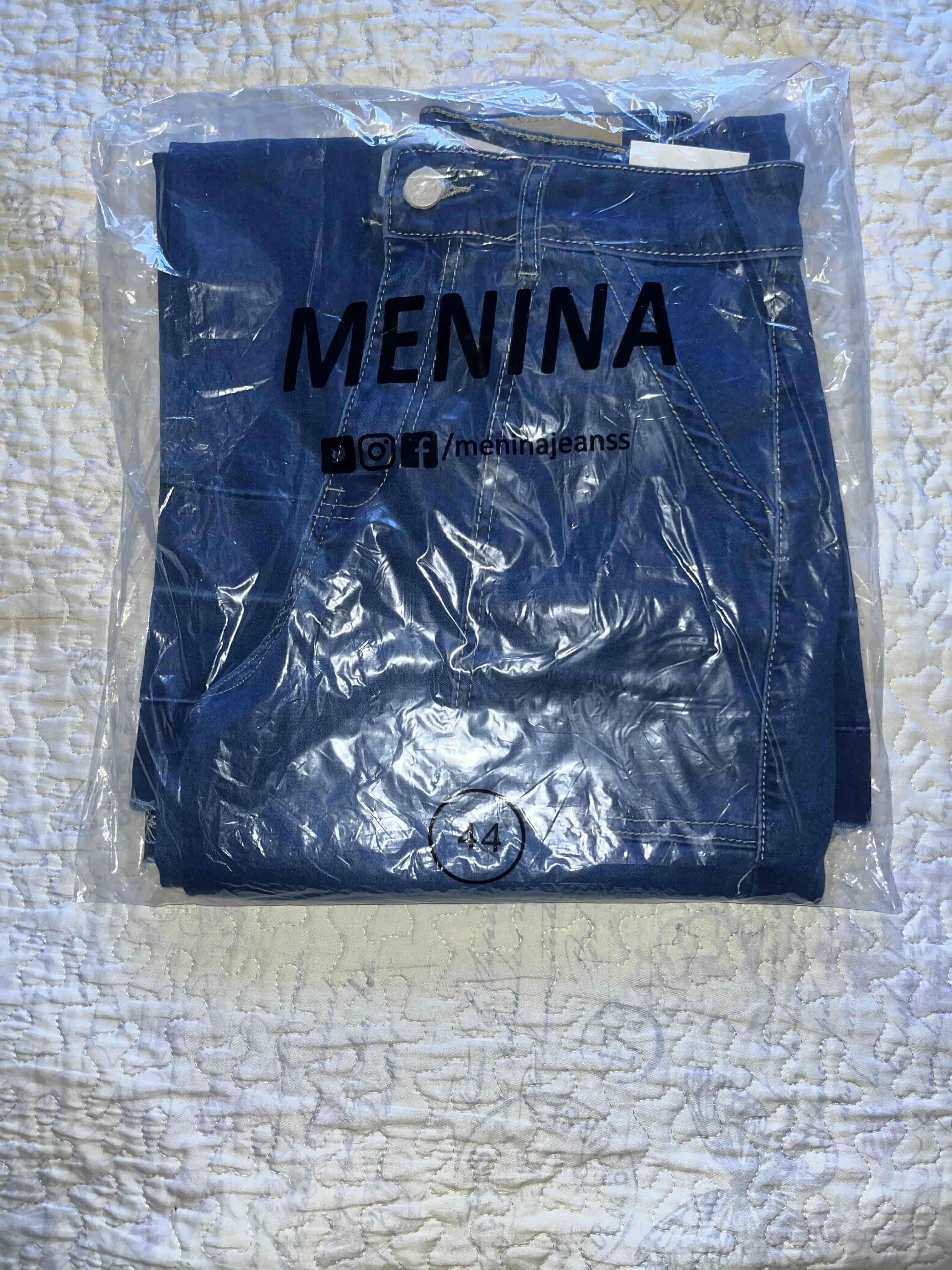 Jeans azules bota ancha - miniatura 4