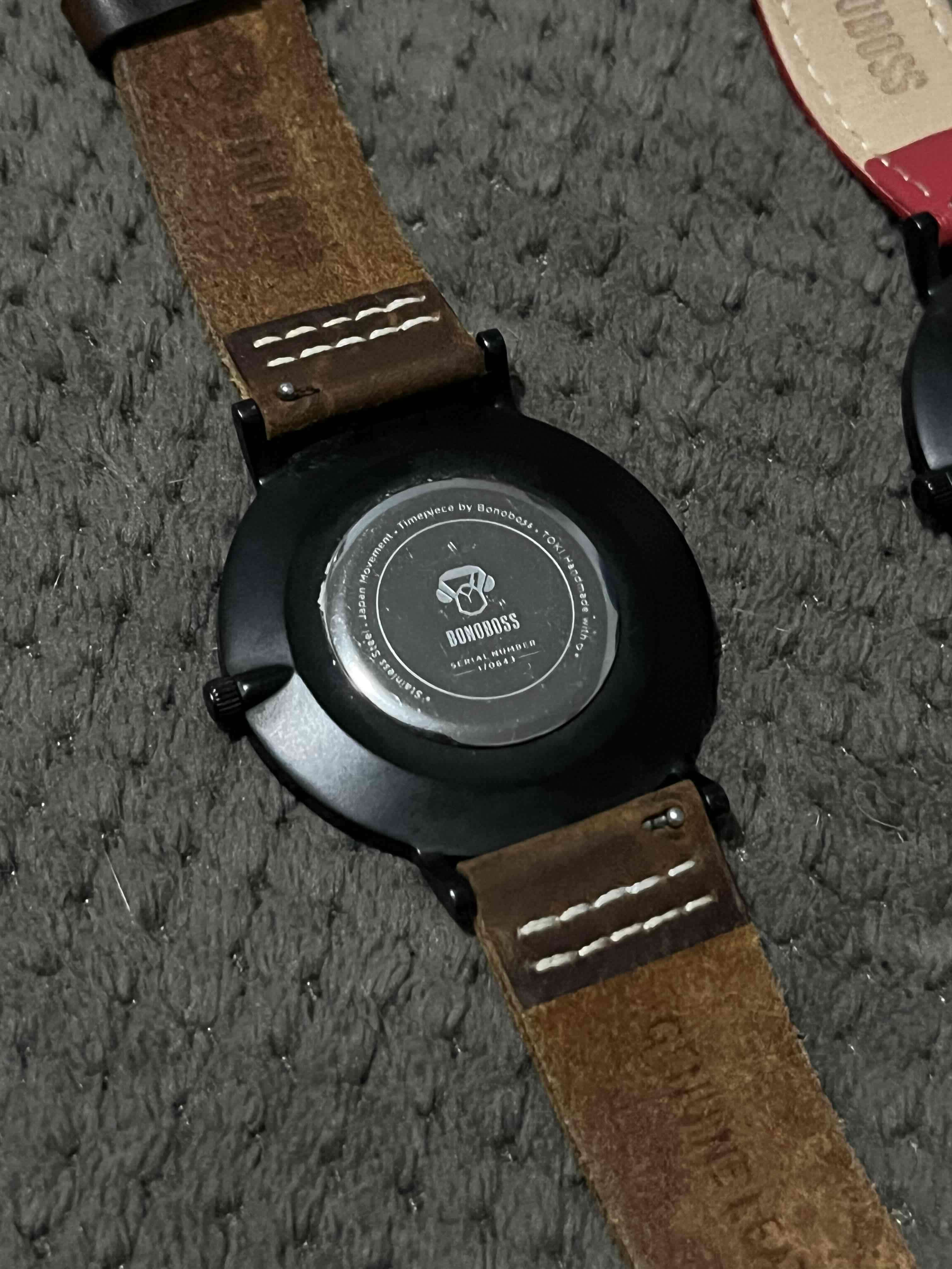 Relojes análogos de cuero Bonoboss - miniatura 4