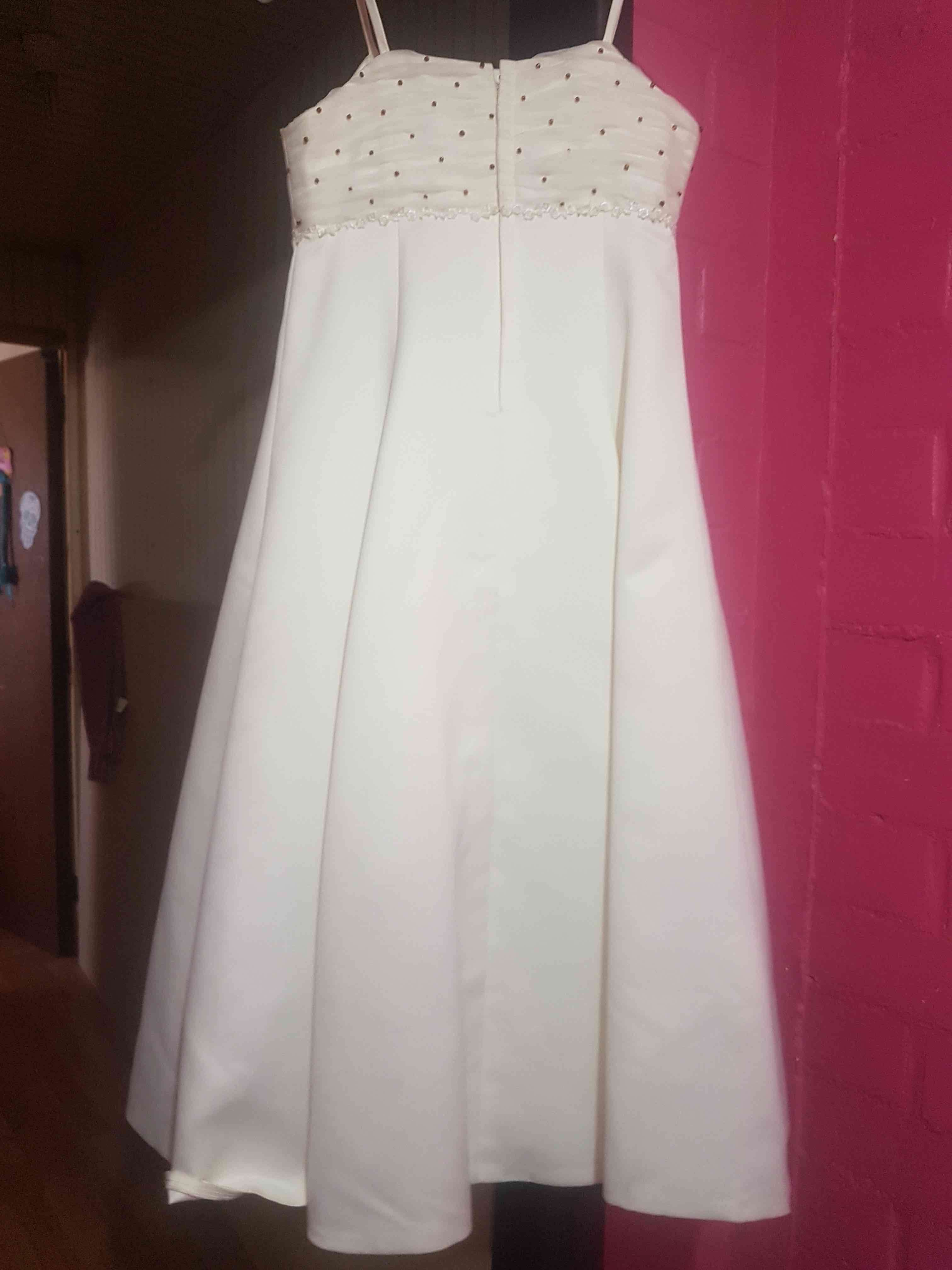 Vestido de ceremonia blanco - miniatura 6