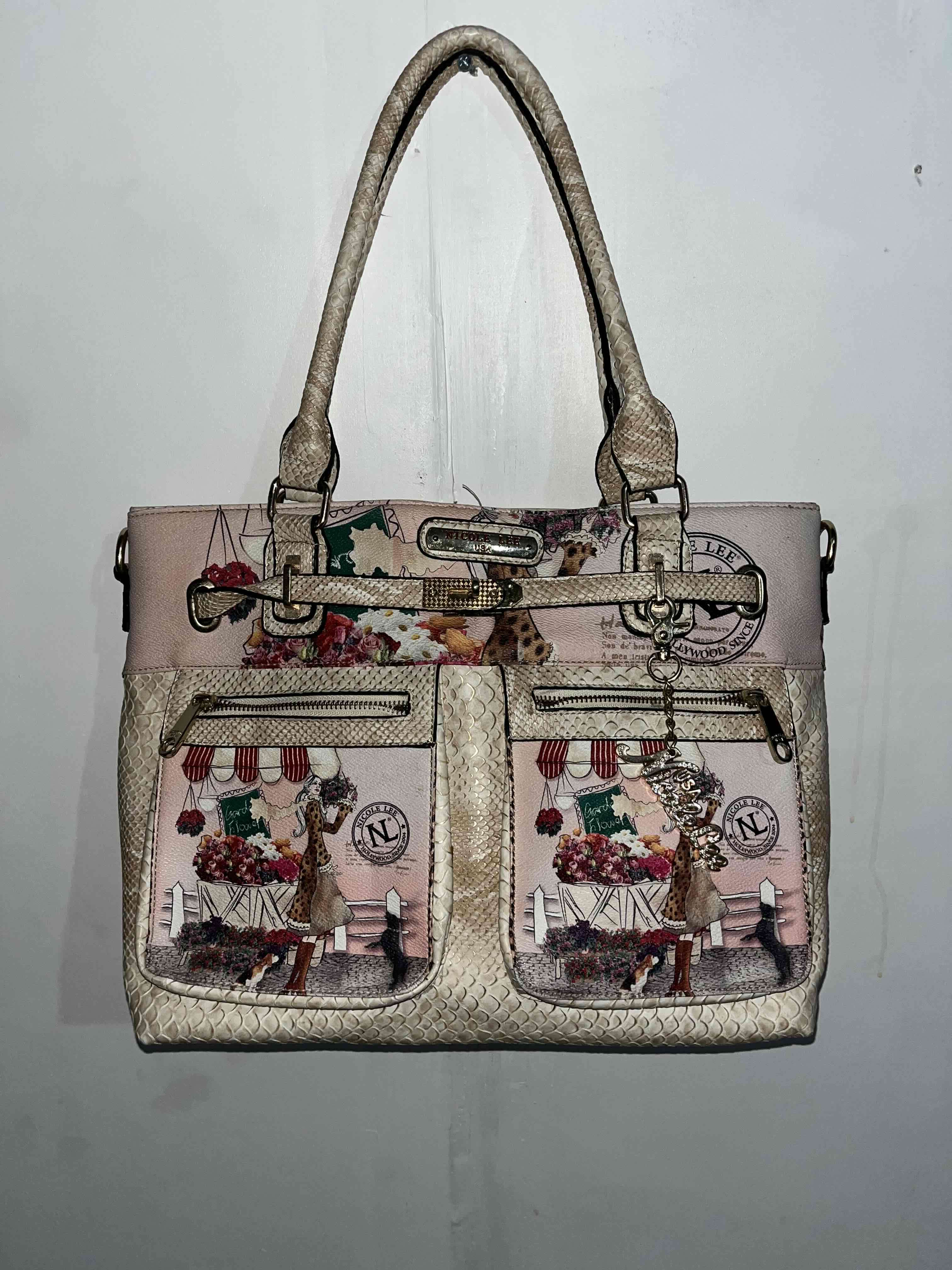 Cartera Nicole Lee diseño floral - miniatura 2