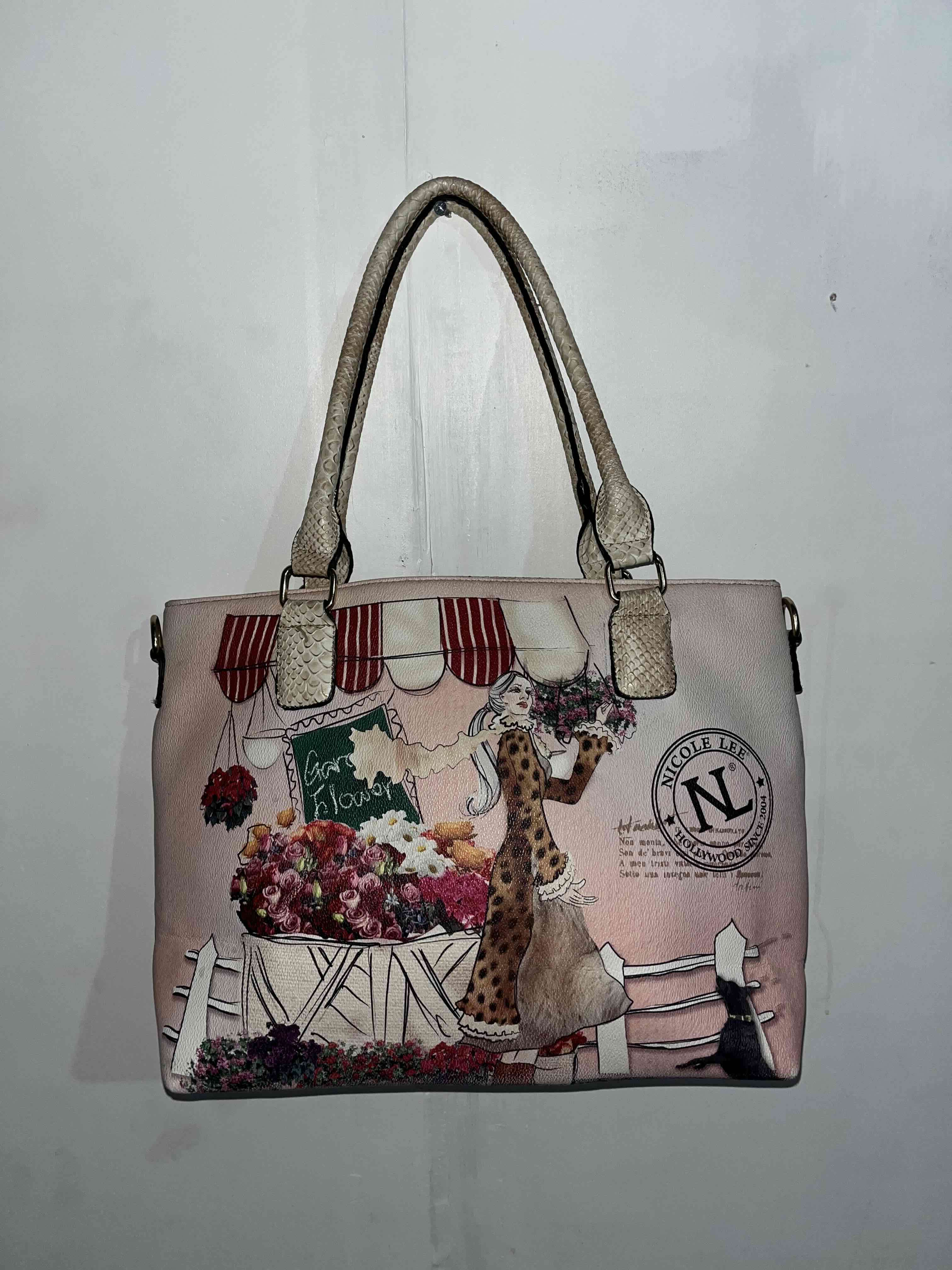 Cartera Nicole Lee diseño floral - miniatura 3