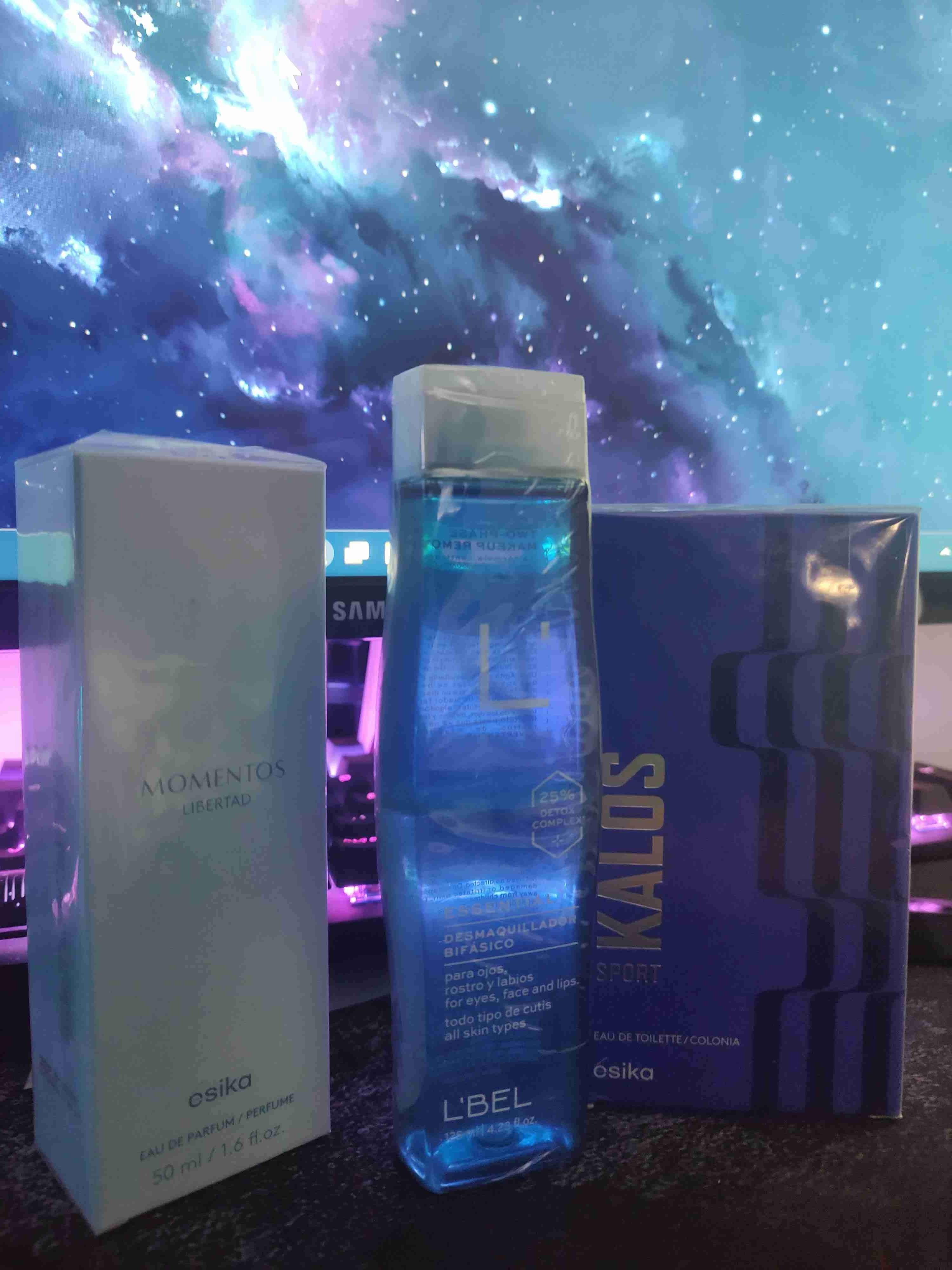 Promoción Set de perfumes + desmaquillante