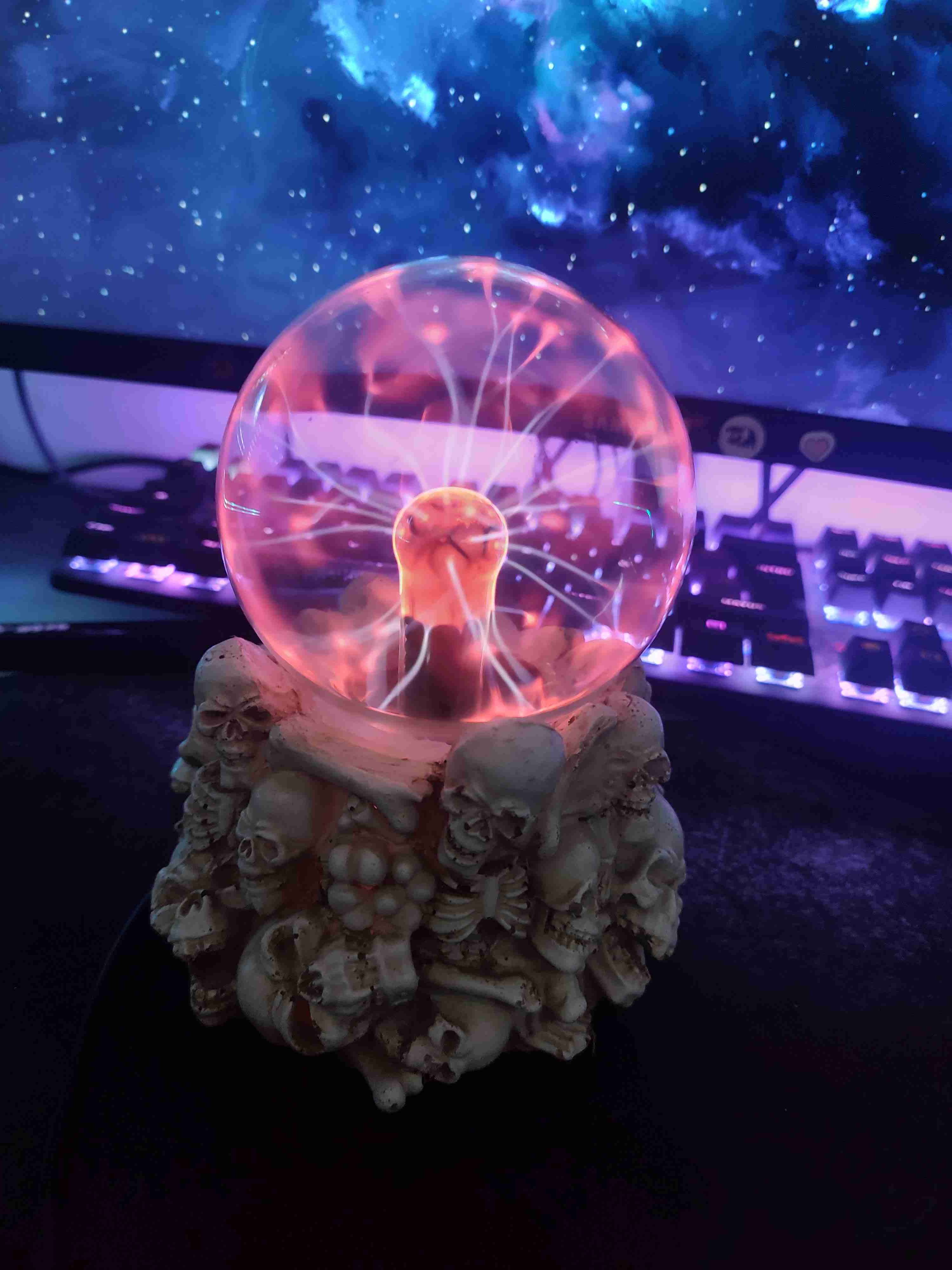 Lámpara de plasma base de cráneos