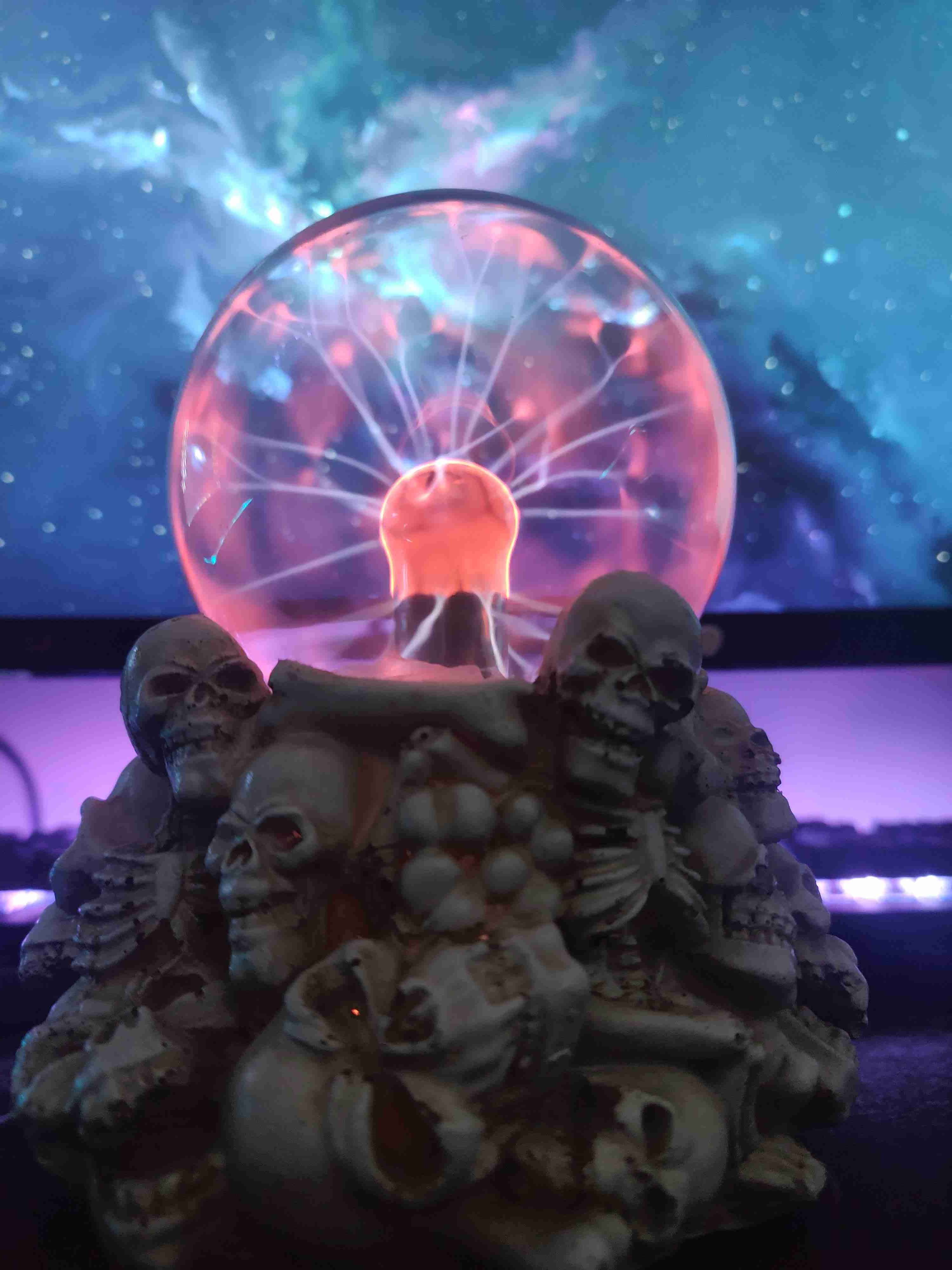 Lámpara de plasma base de cráneos - miniatura 2