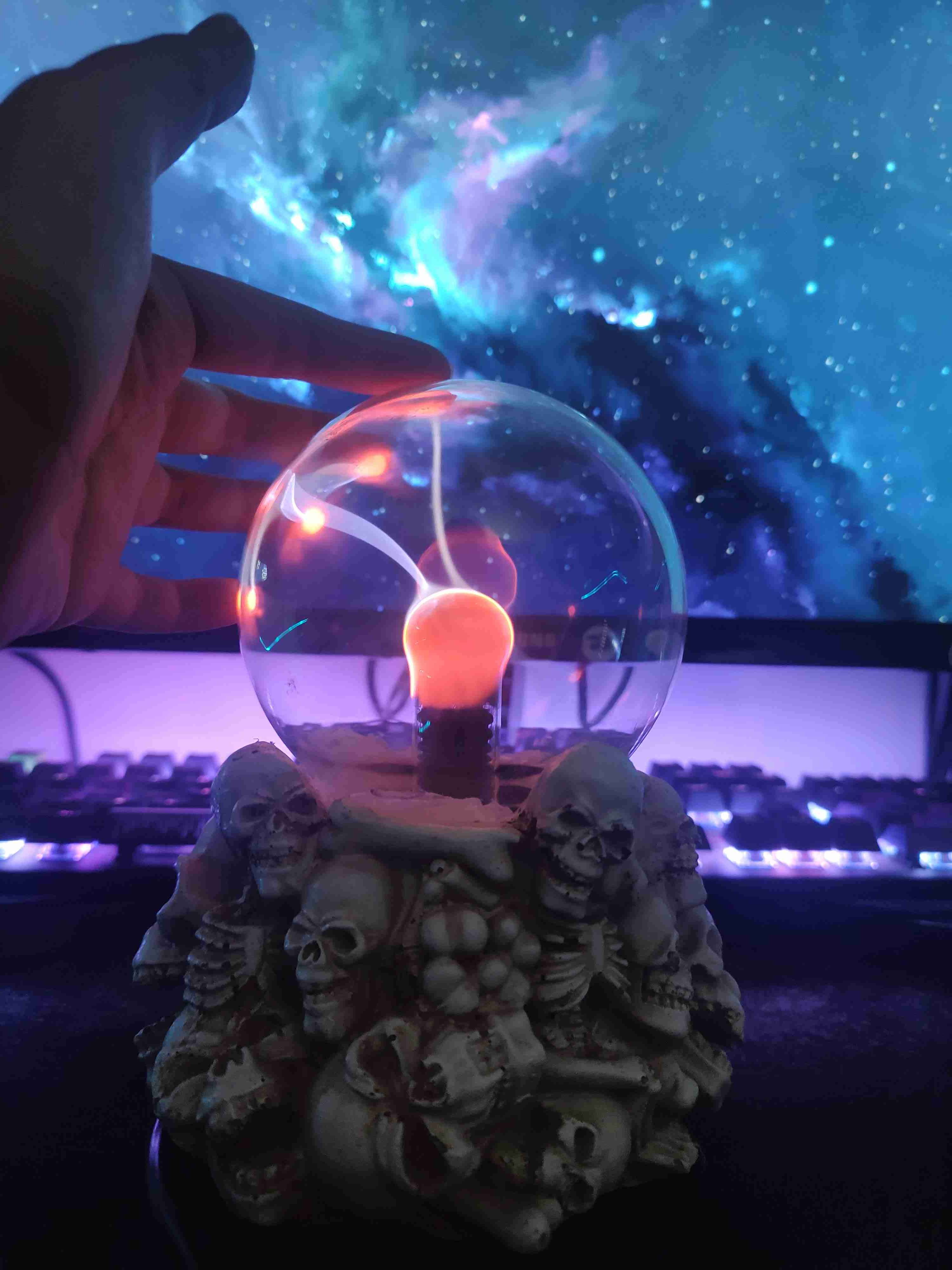 Lámpara de plasma base de cráneos - miniatura 3