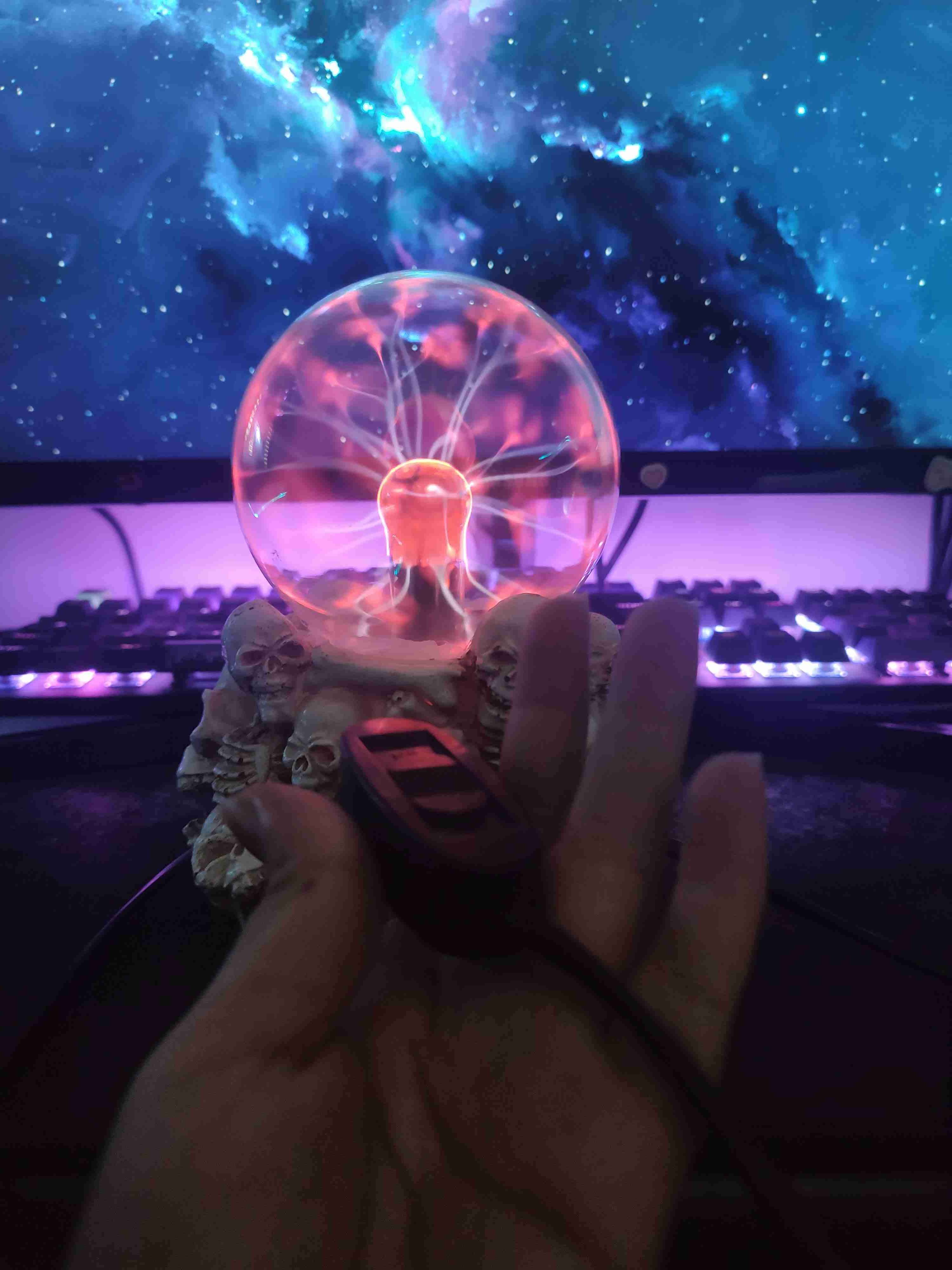 Lámpara de plasma base de cráneos - miniatura 4