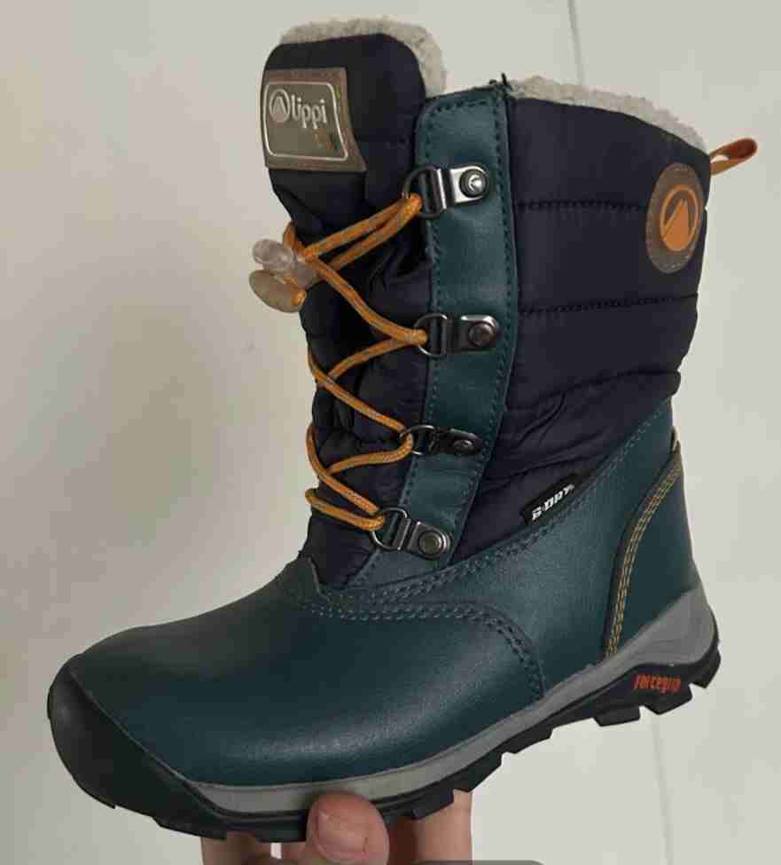 Bota de invierno infantil verde