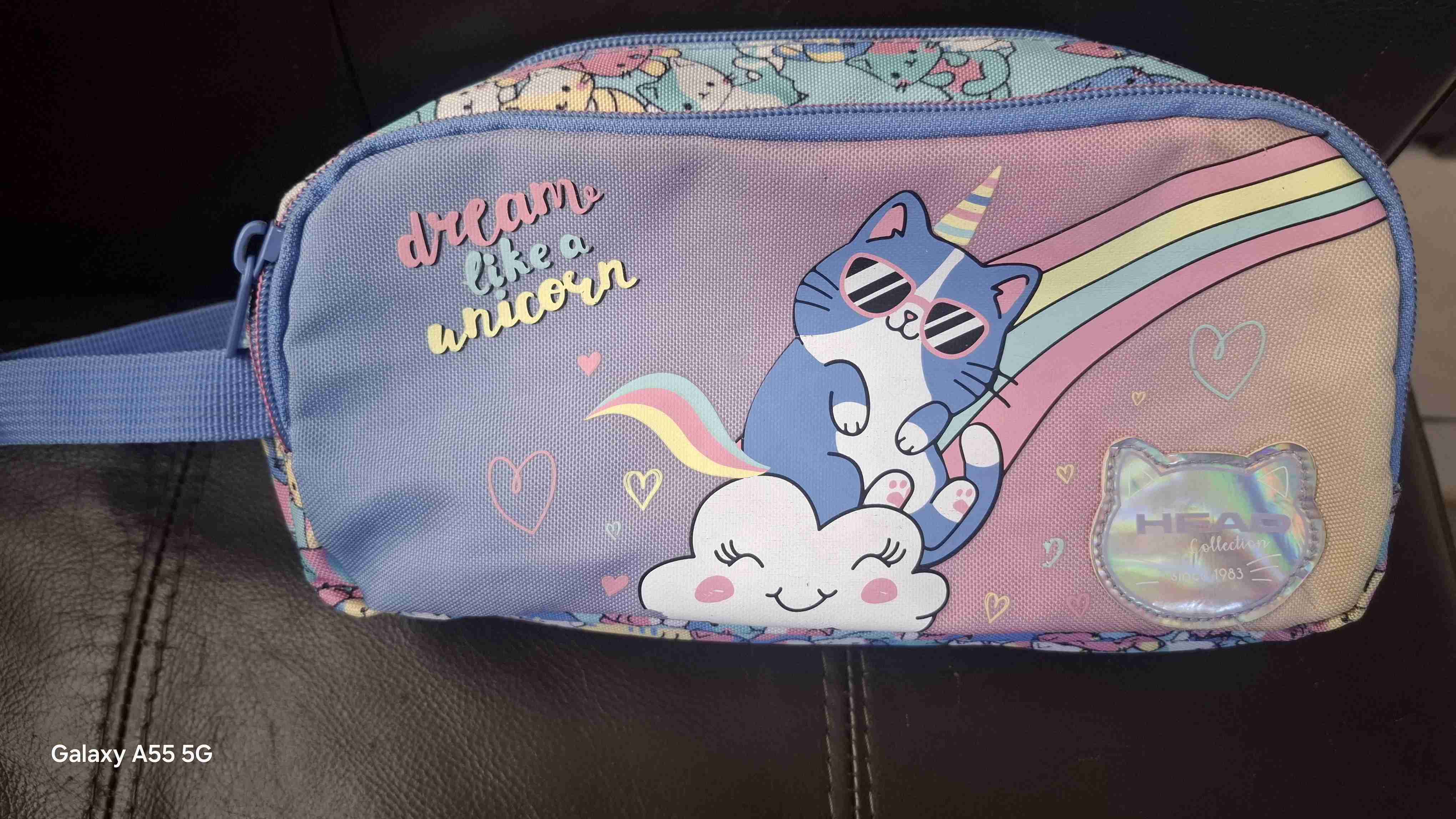 Mochila HEAD azul con diseño de gatos - miniatura 4