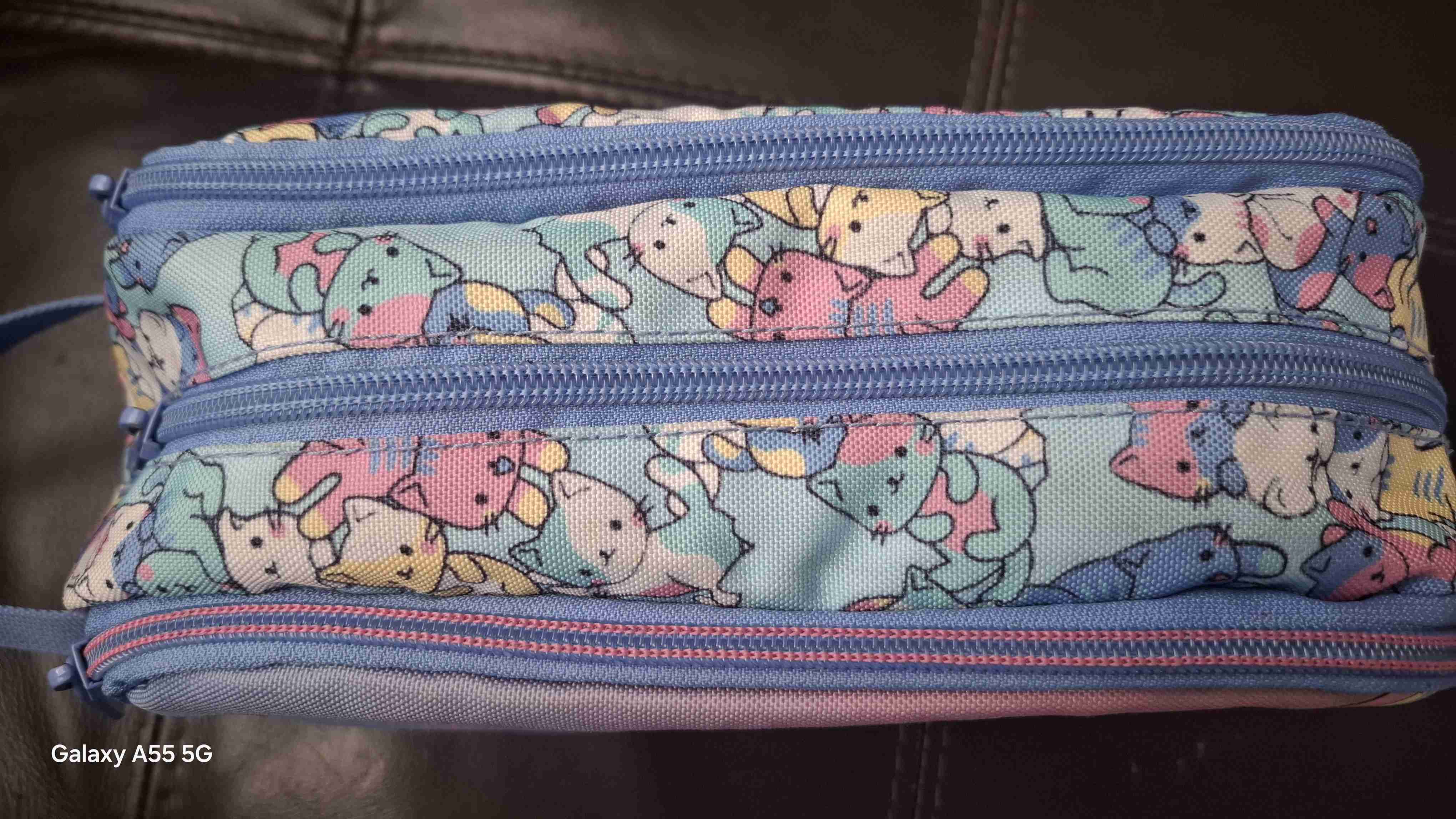 Mochila HEAD azul con diseño de gatos - miniatura 5