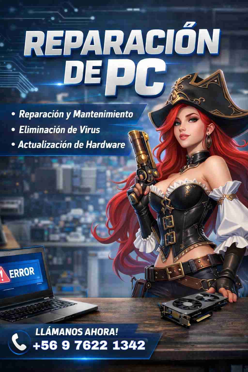 Servicio de reparación de PC