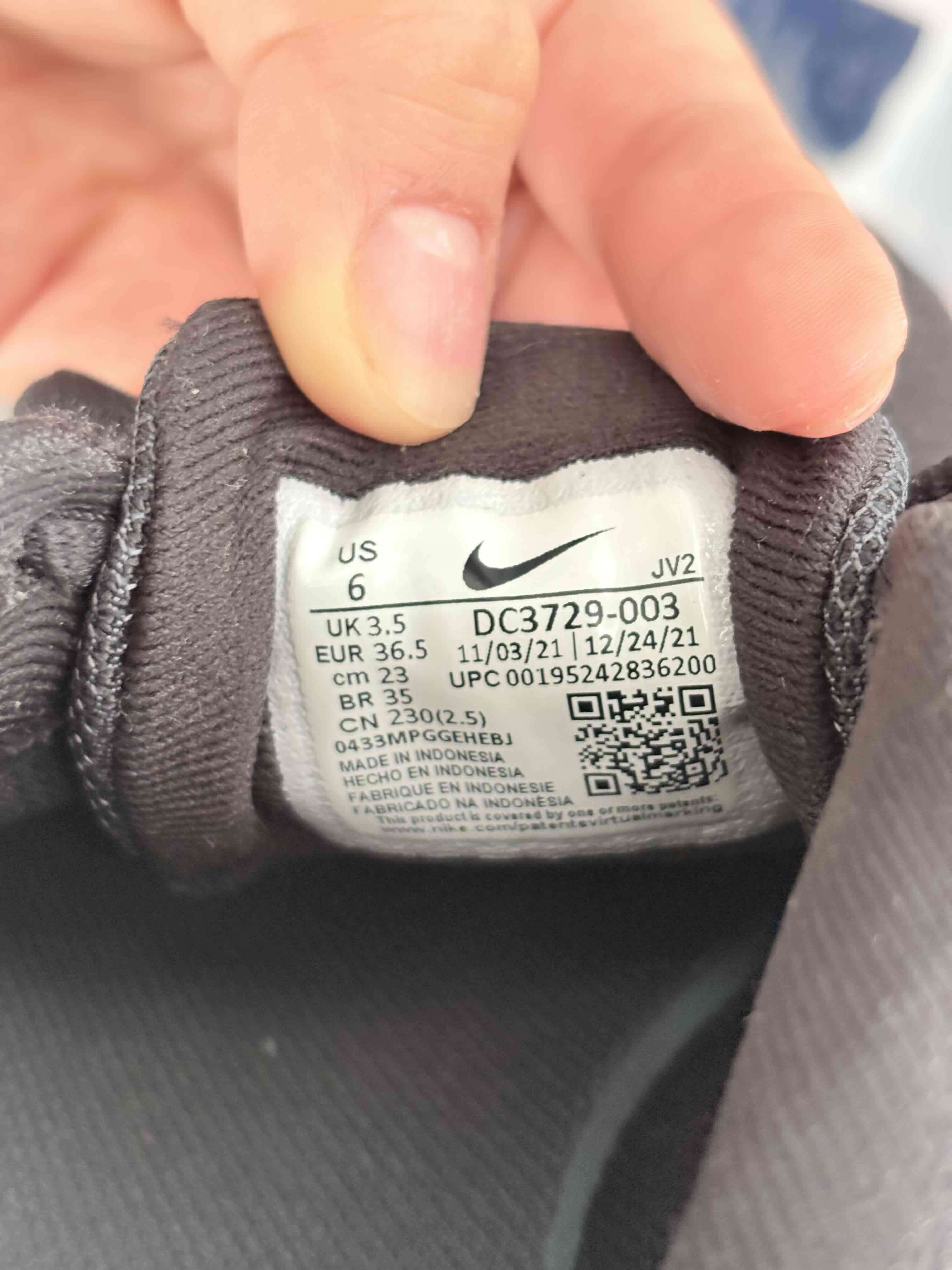 Zapatillas deportivas negras Nike 36 - miniatura 4