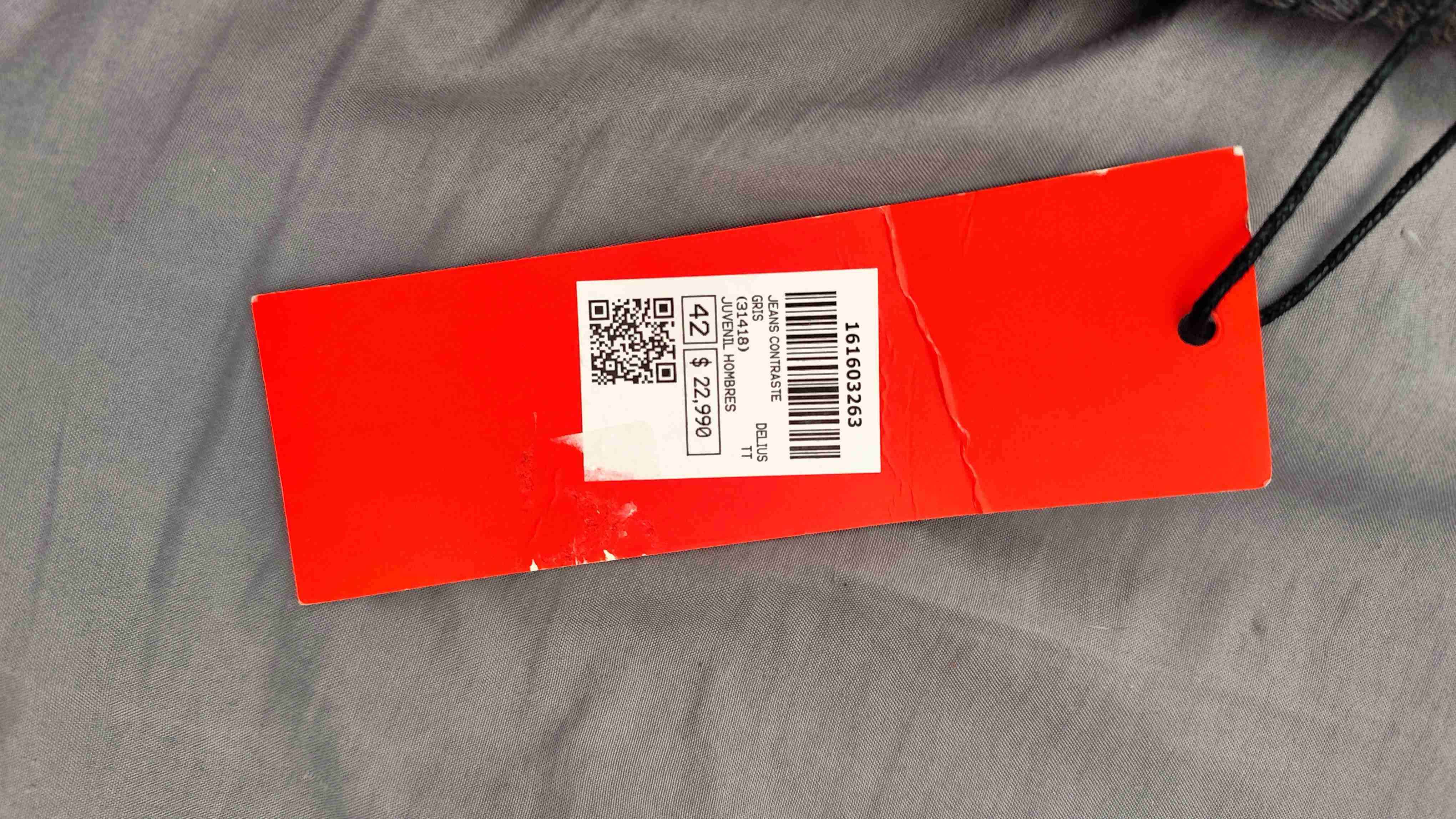 Jeans grises de mezclilla - miniatura 3