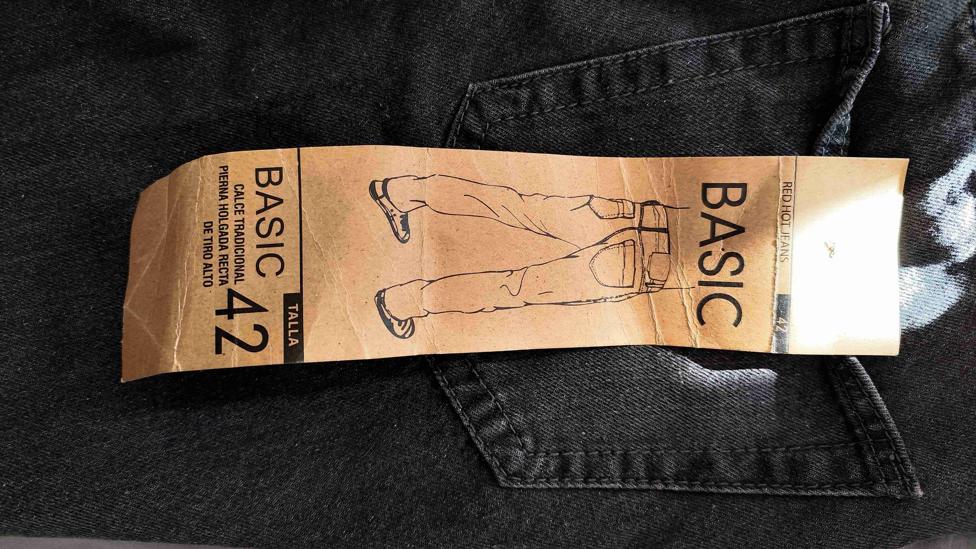 Jeans grises de mezclilla - miniatura 4