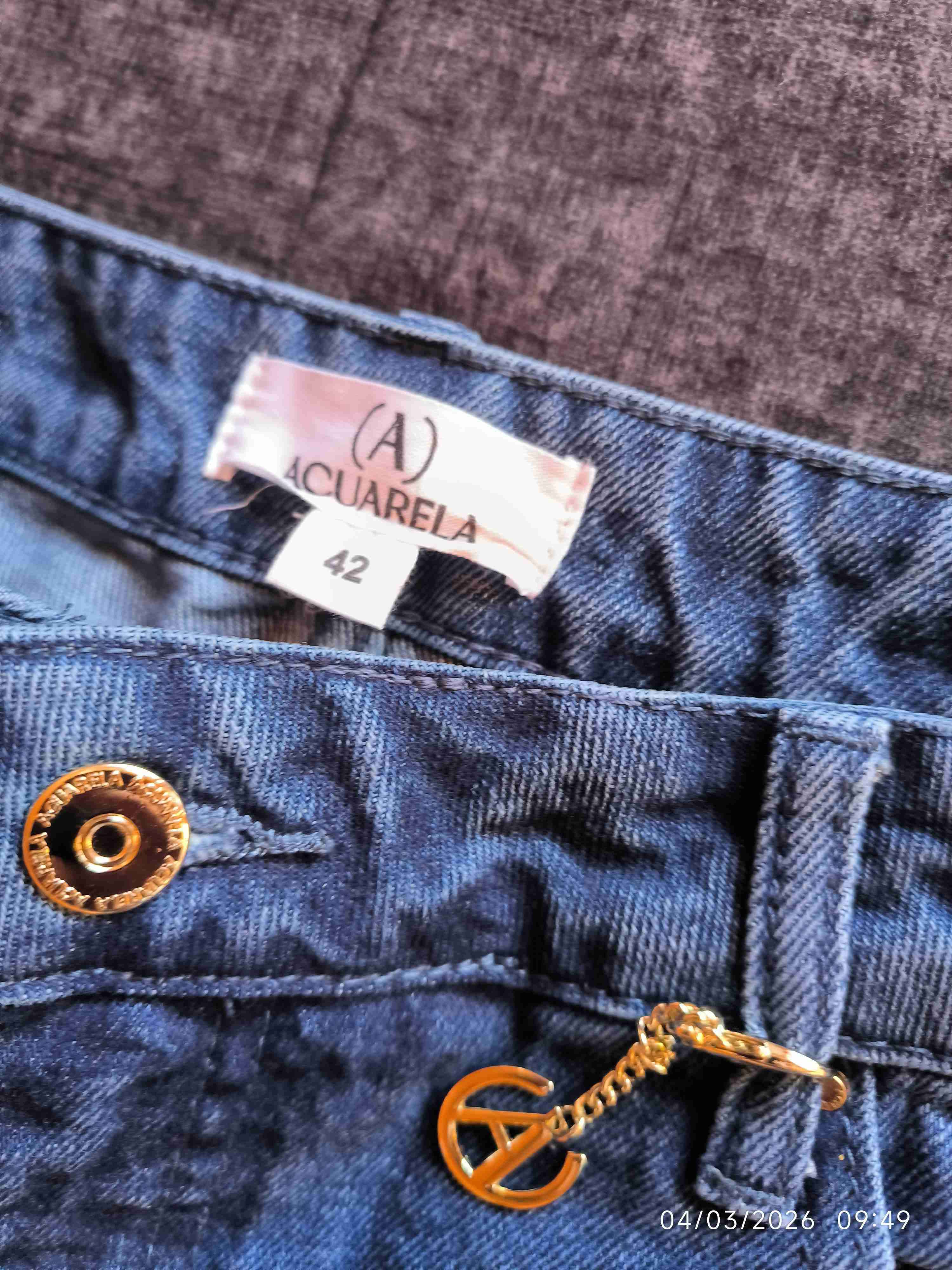 Jeans azul Acuarela talla 42