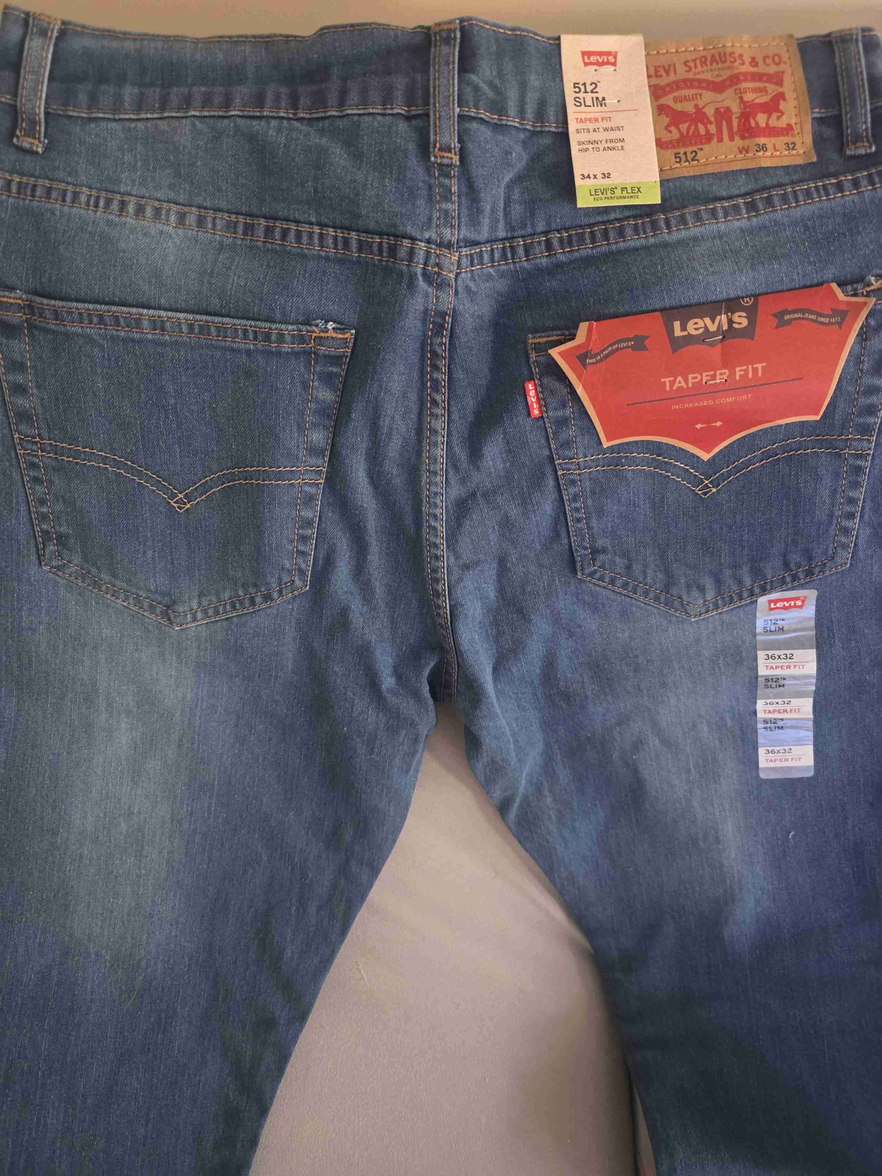 Jeans Levi's azul nuevos - miniatura 4