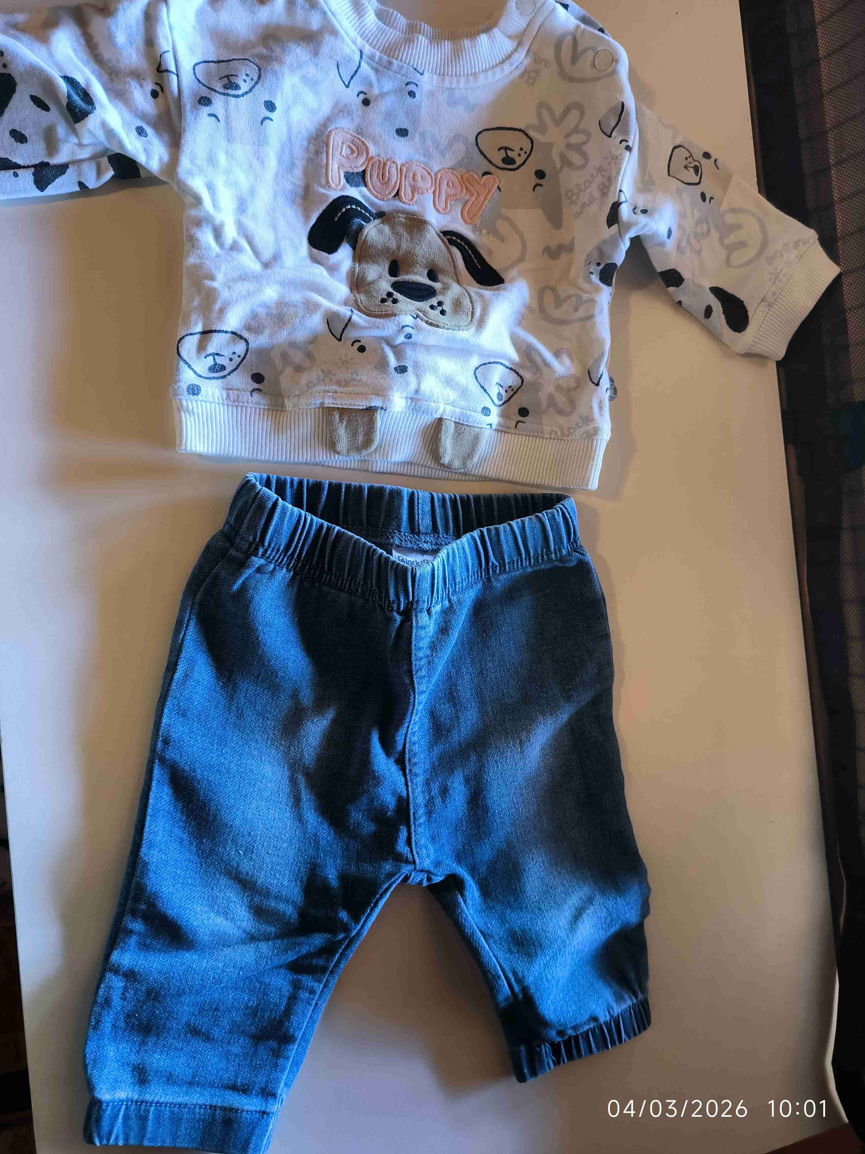 Conjunto niño estampado Puppy