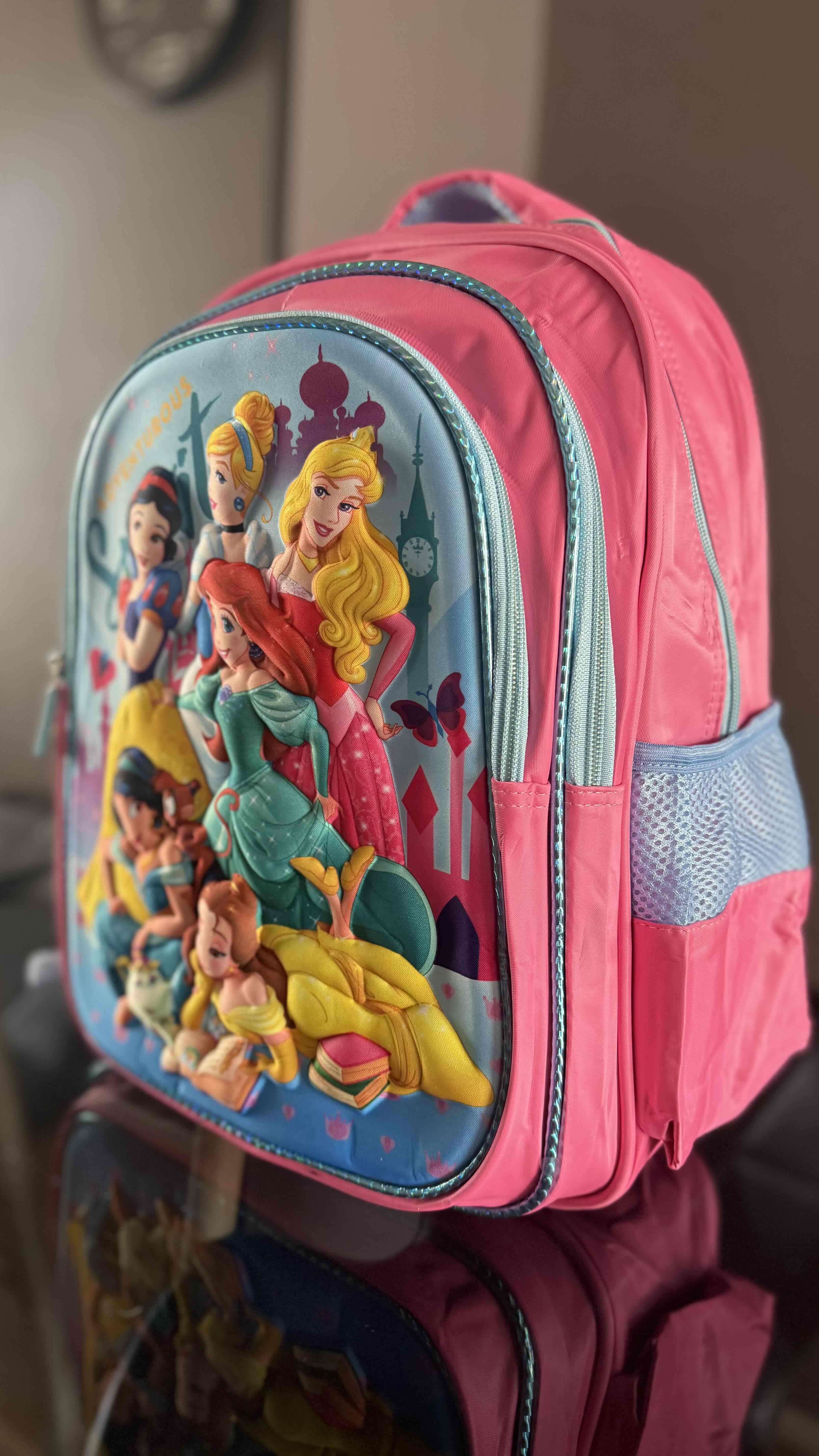 Mochila Princesas Disney infantil - miniatura 2