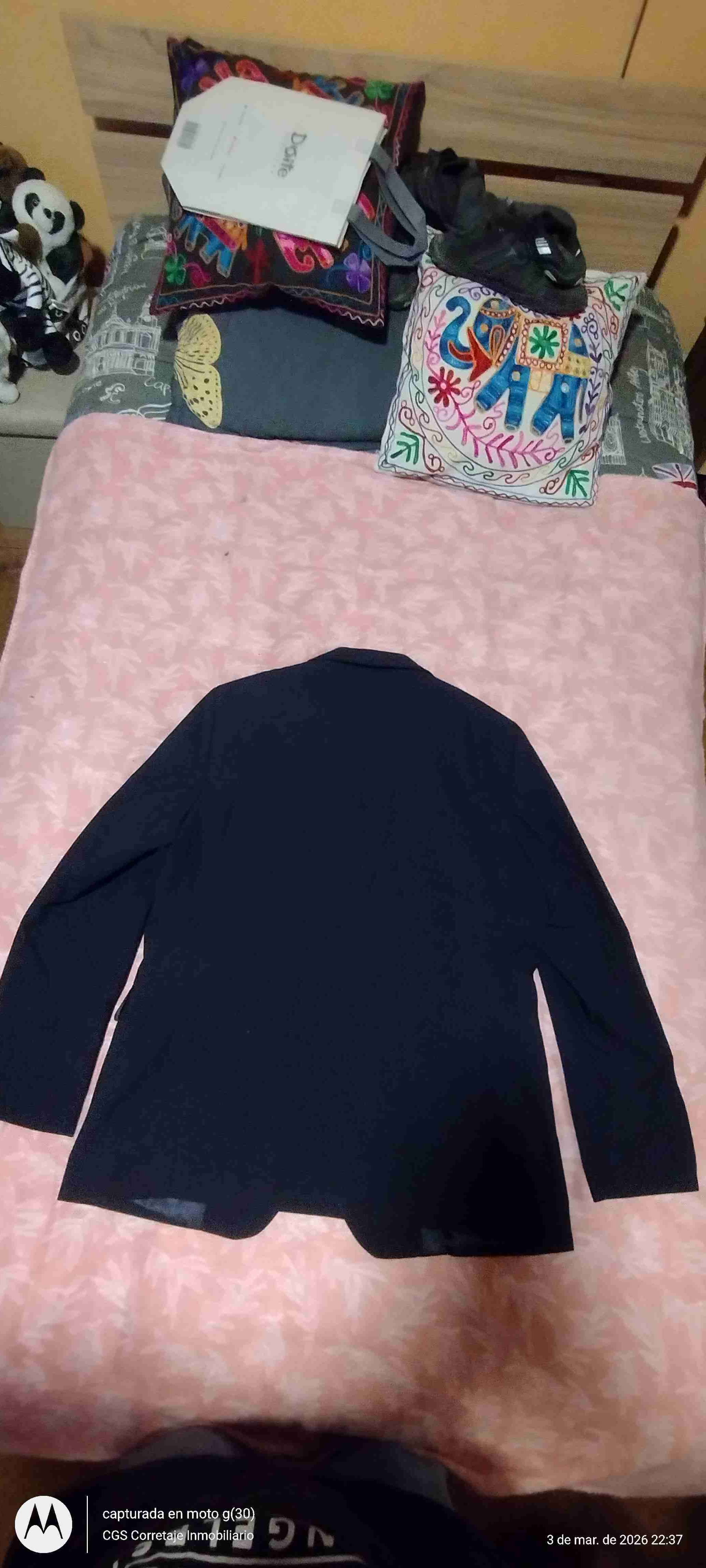 Blazer azul marino de colegio hombre - miniatura 3