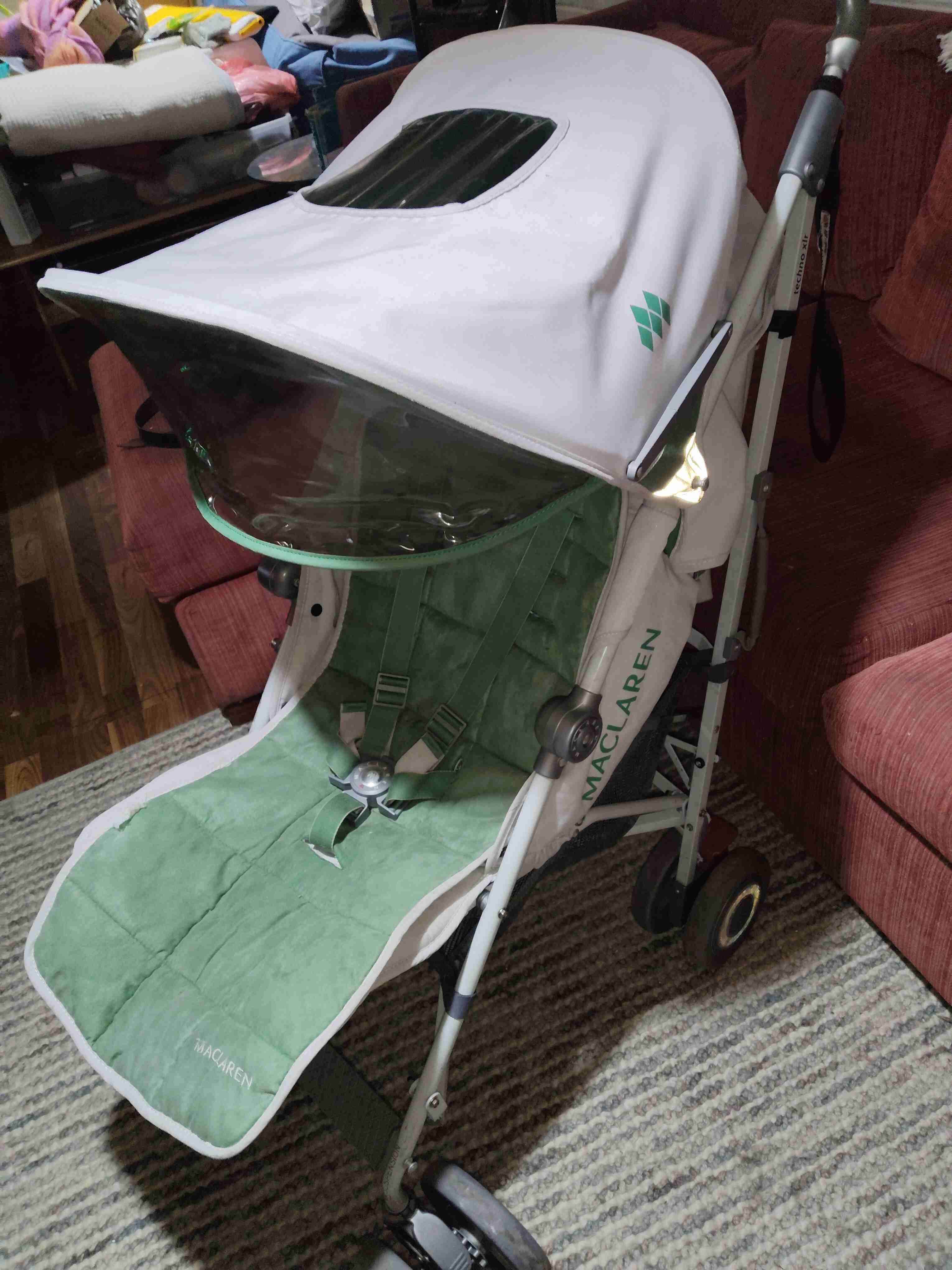 Coche bebé Maclaren beige - 3