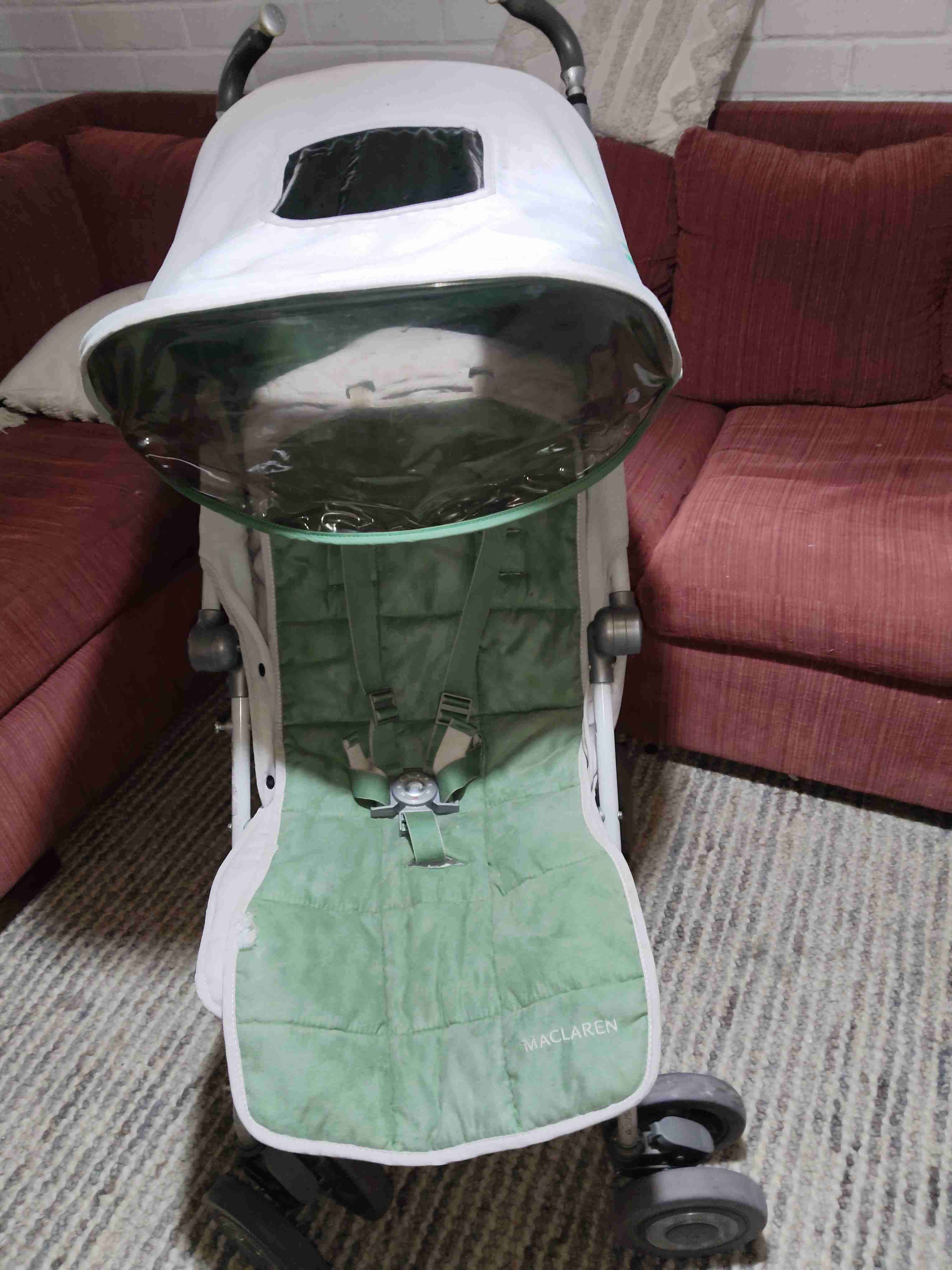 Coche bebé Maclaren beige - 4