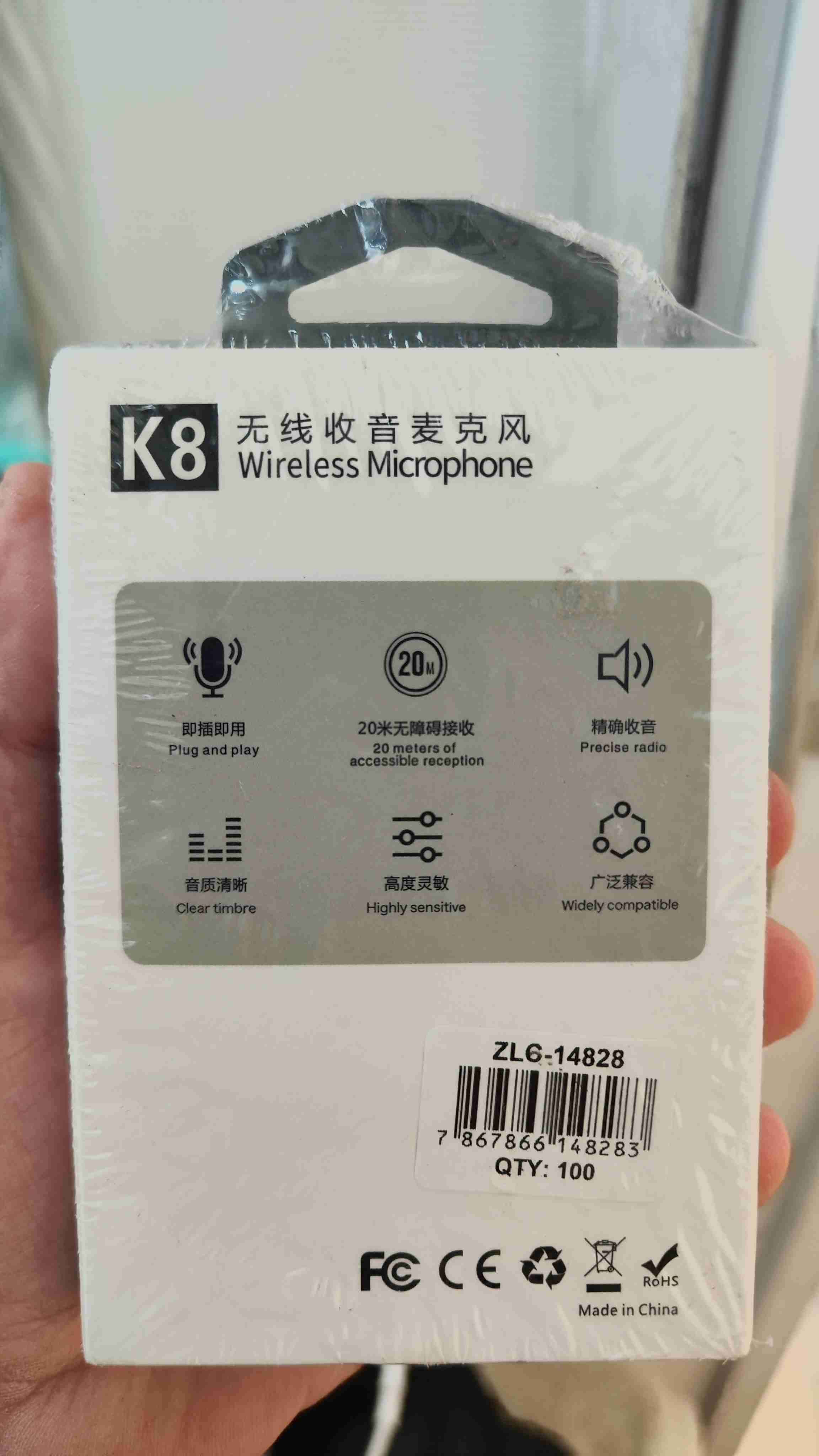 Micrófono Inalámbrico K8 - miniatura 2