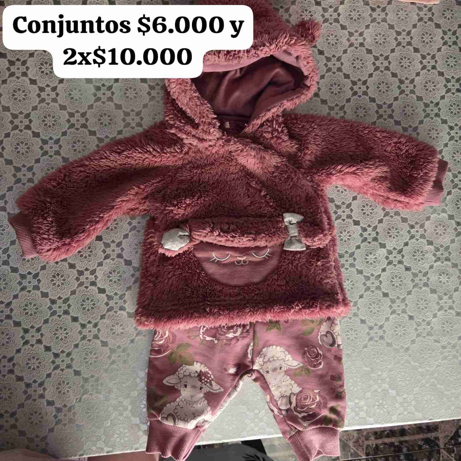 Conjunto ropa bebé animalitos - 2