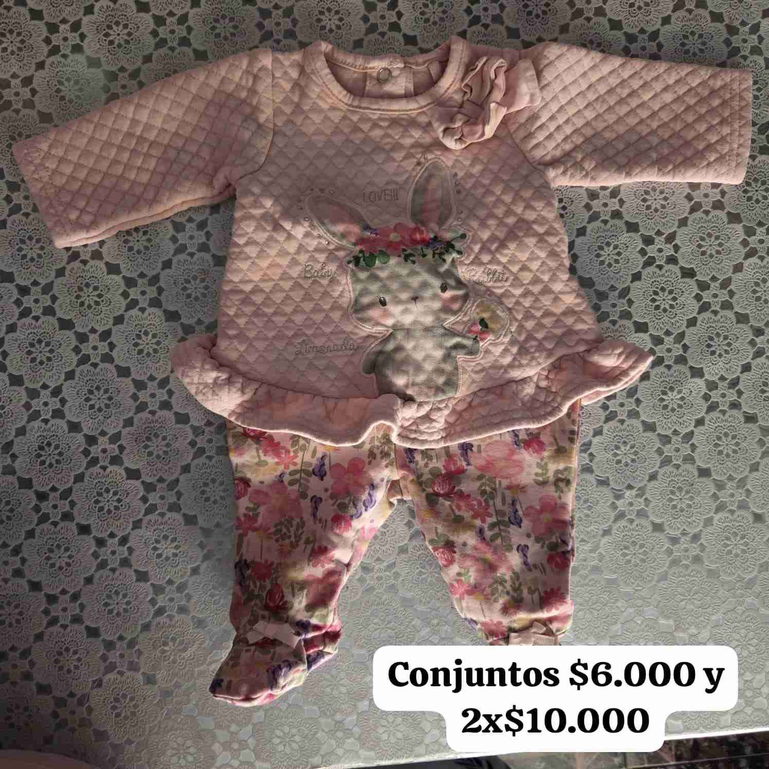 Conjunto ropa bebé animalitos - 4