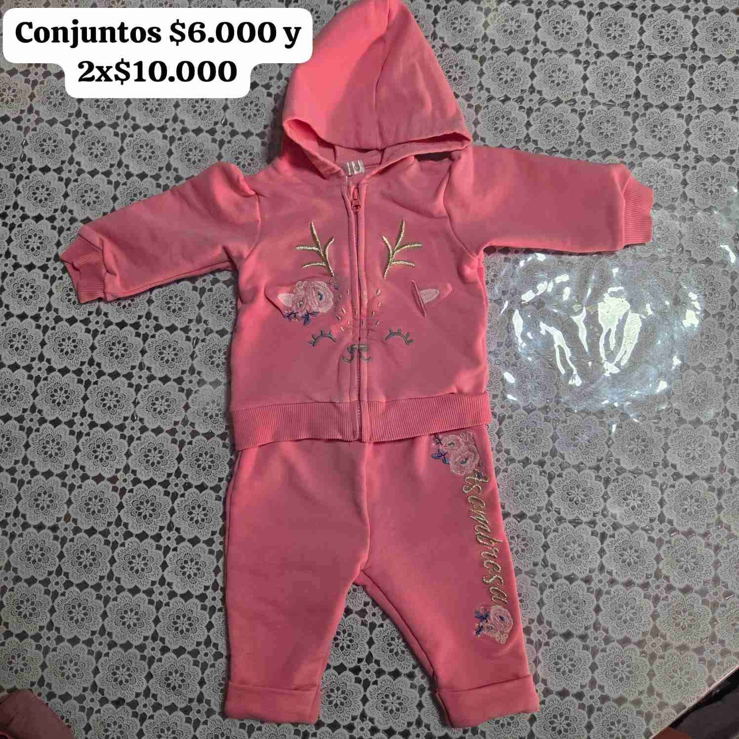 Conjunto ropa bebé animalitos - 5