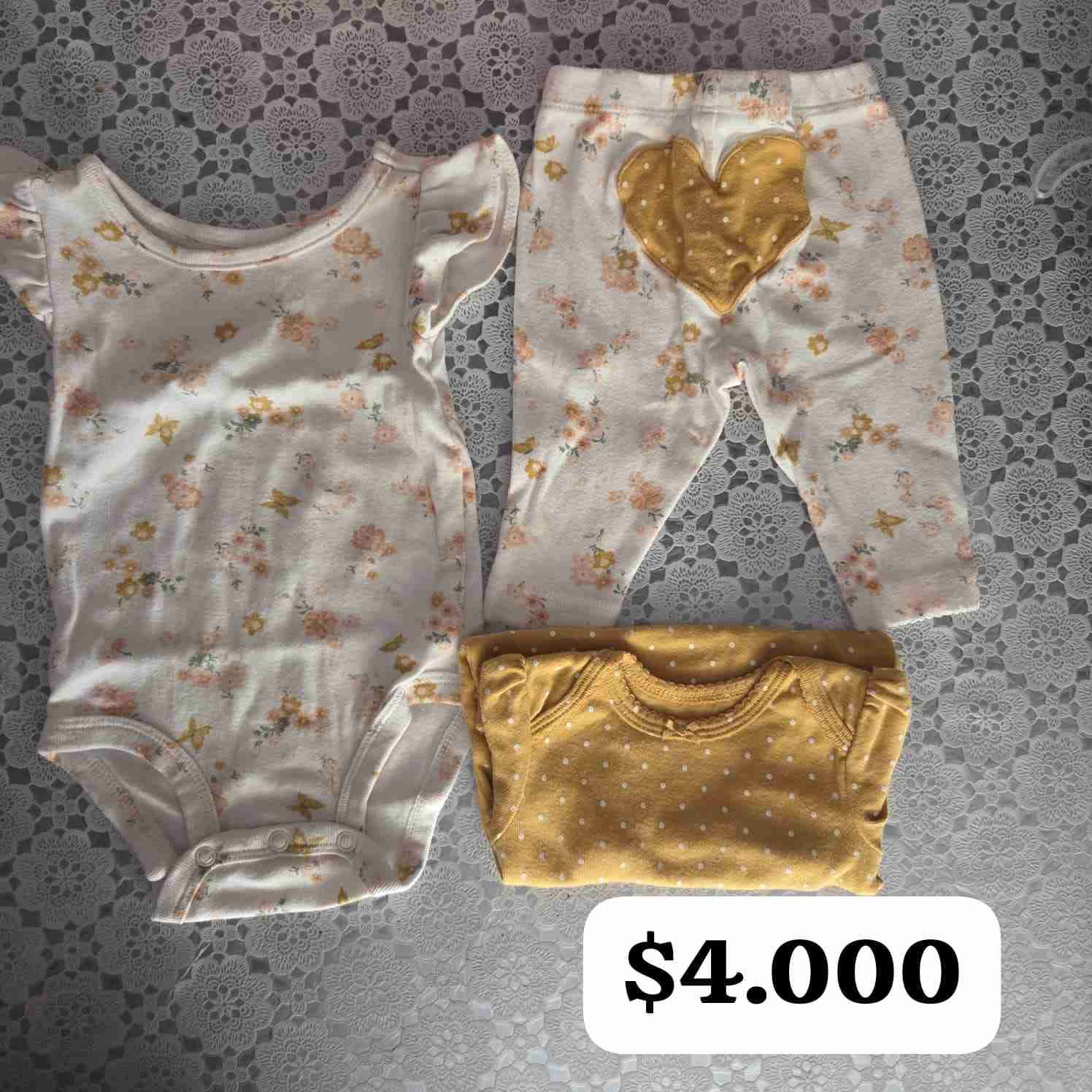 Conjunto body y pantys bebé - miniatura 3