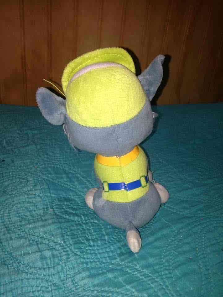 Peluche personaje Rocky azul y verde - miniatura 2