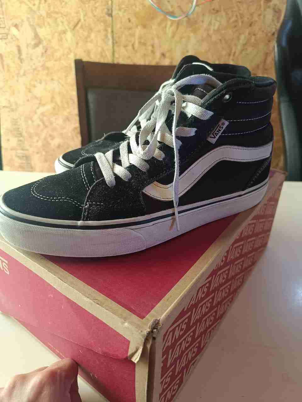 Zapatillas Vans negras altas - miniatura 2