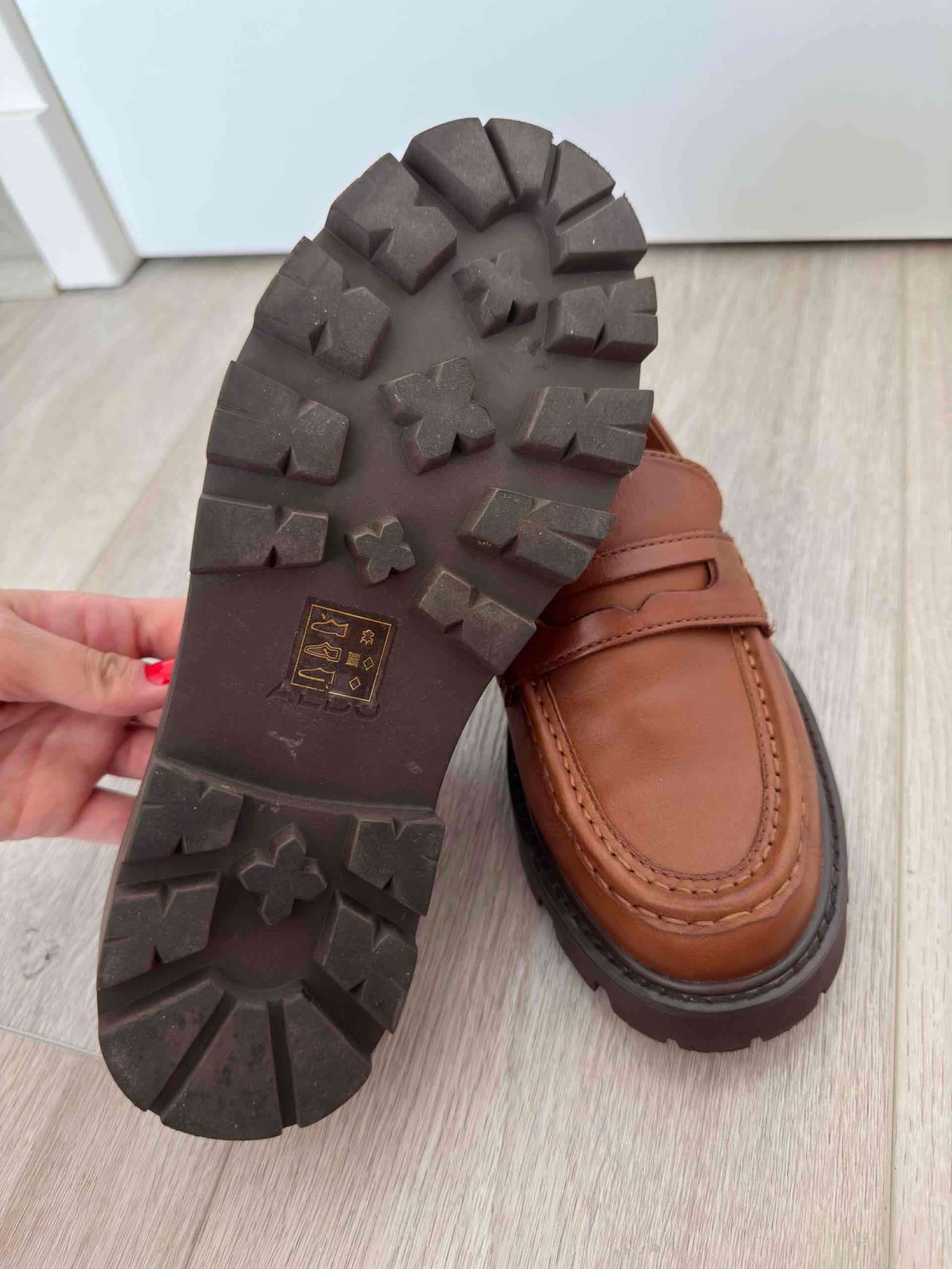 Zapatos mocasines café mujer - miniatura 4