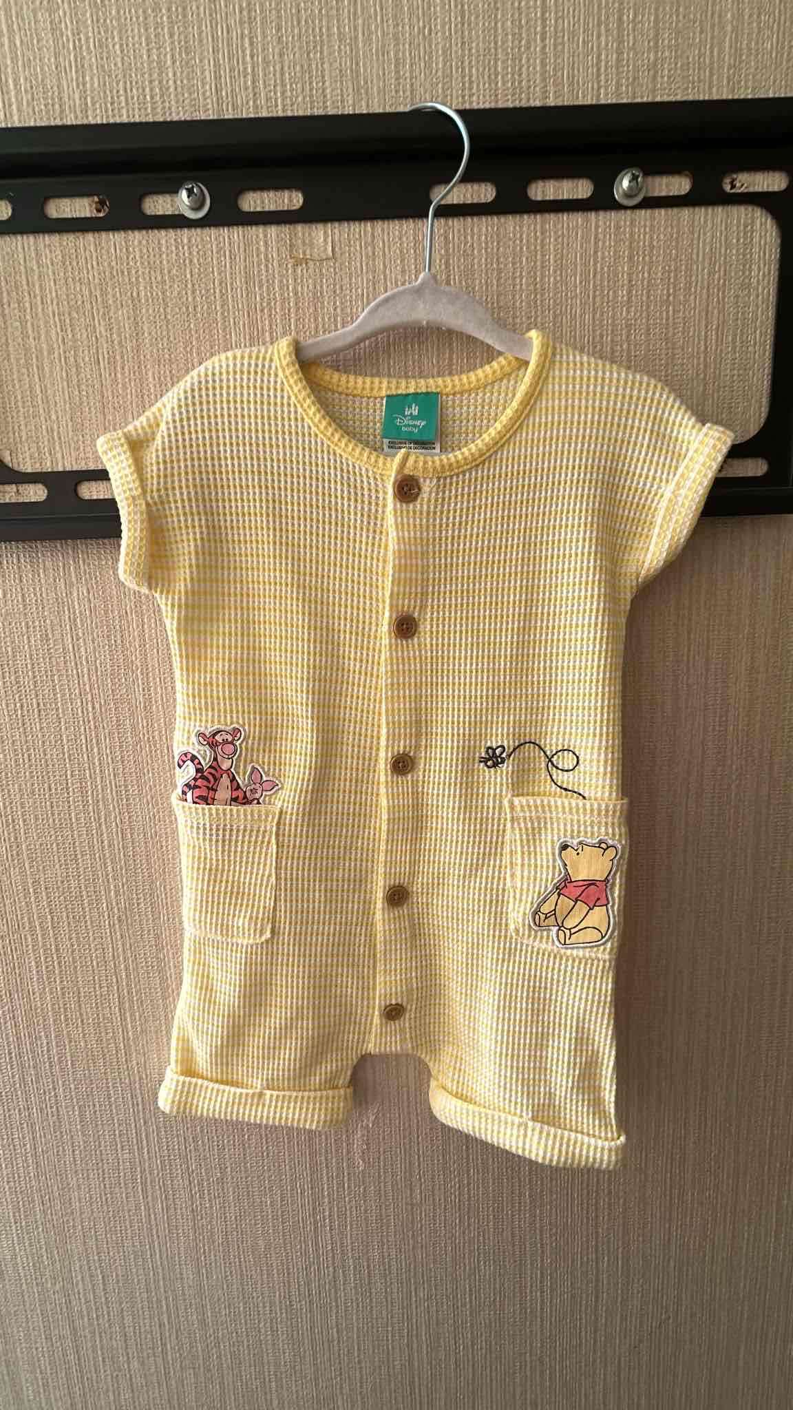 Pijama bebé Disney amarillo - miniatura 3