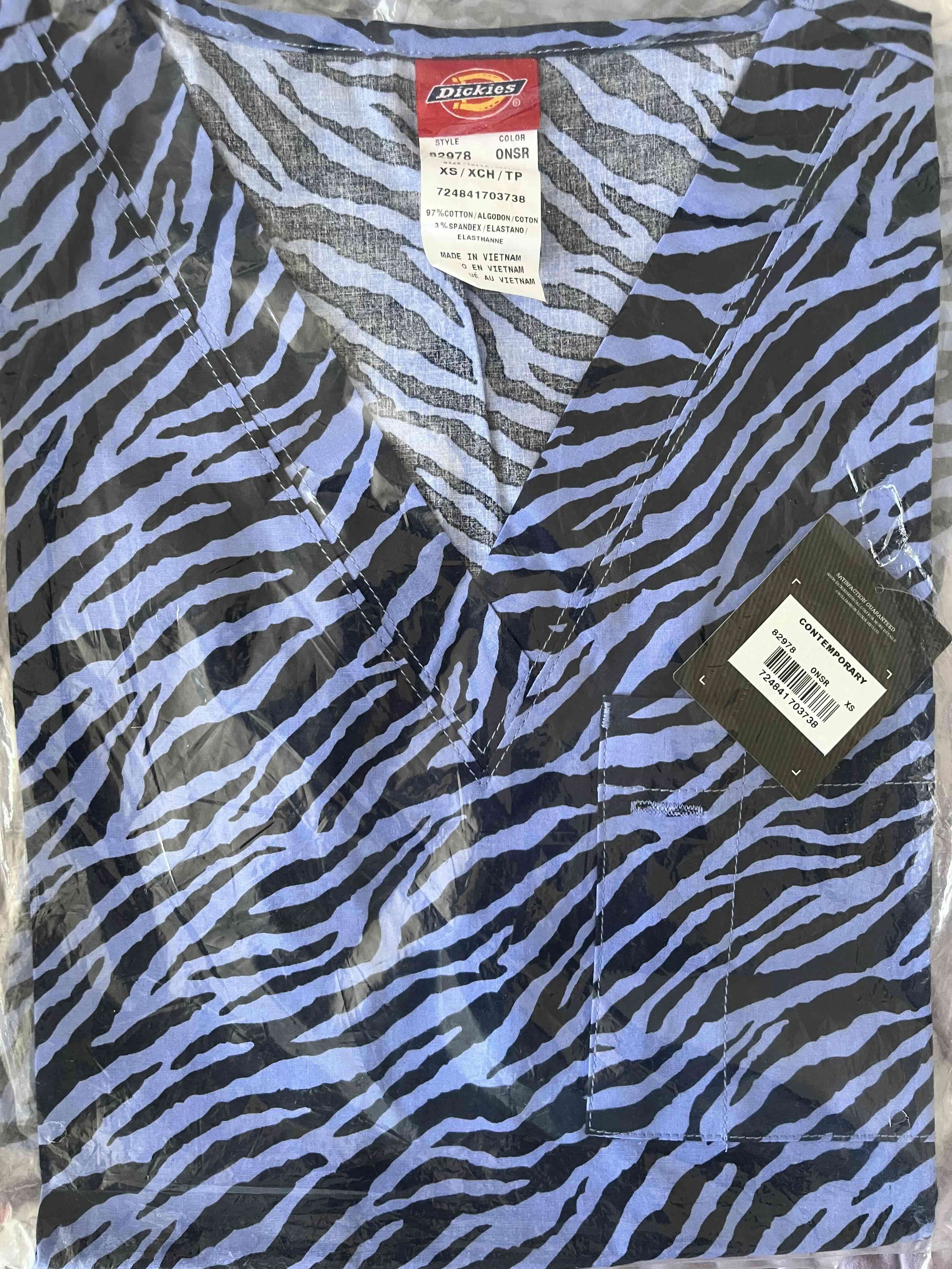 La blusa con cuello en V Dickies 82978 ONSR - miniatura 3