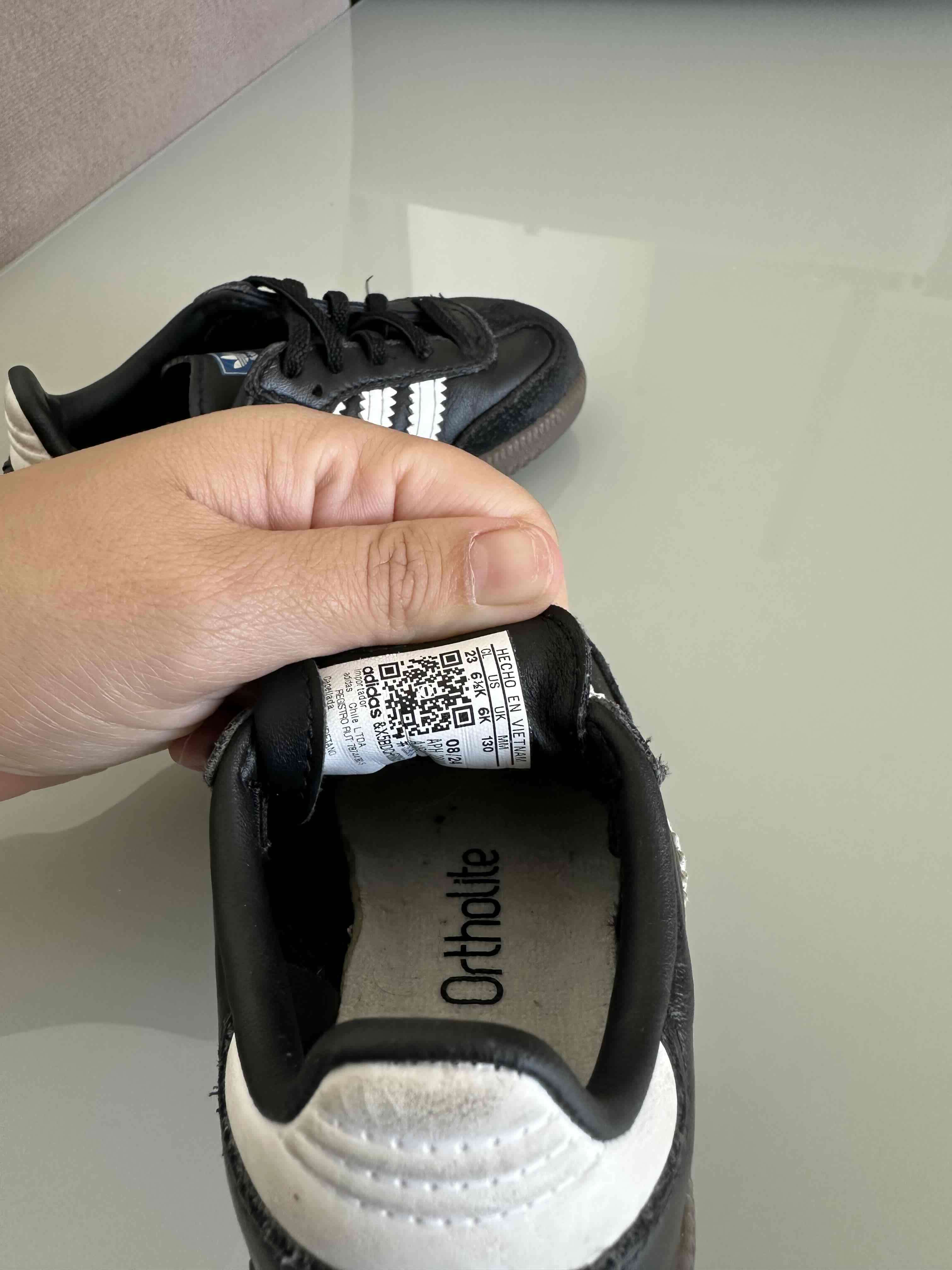 Zapatillas Adidas Samba negras - miniatura 4