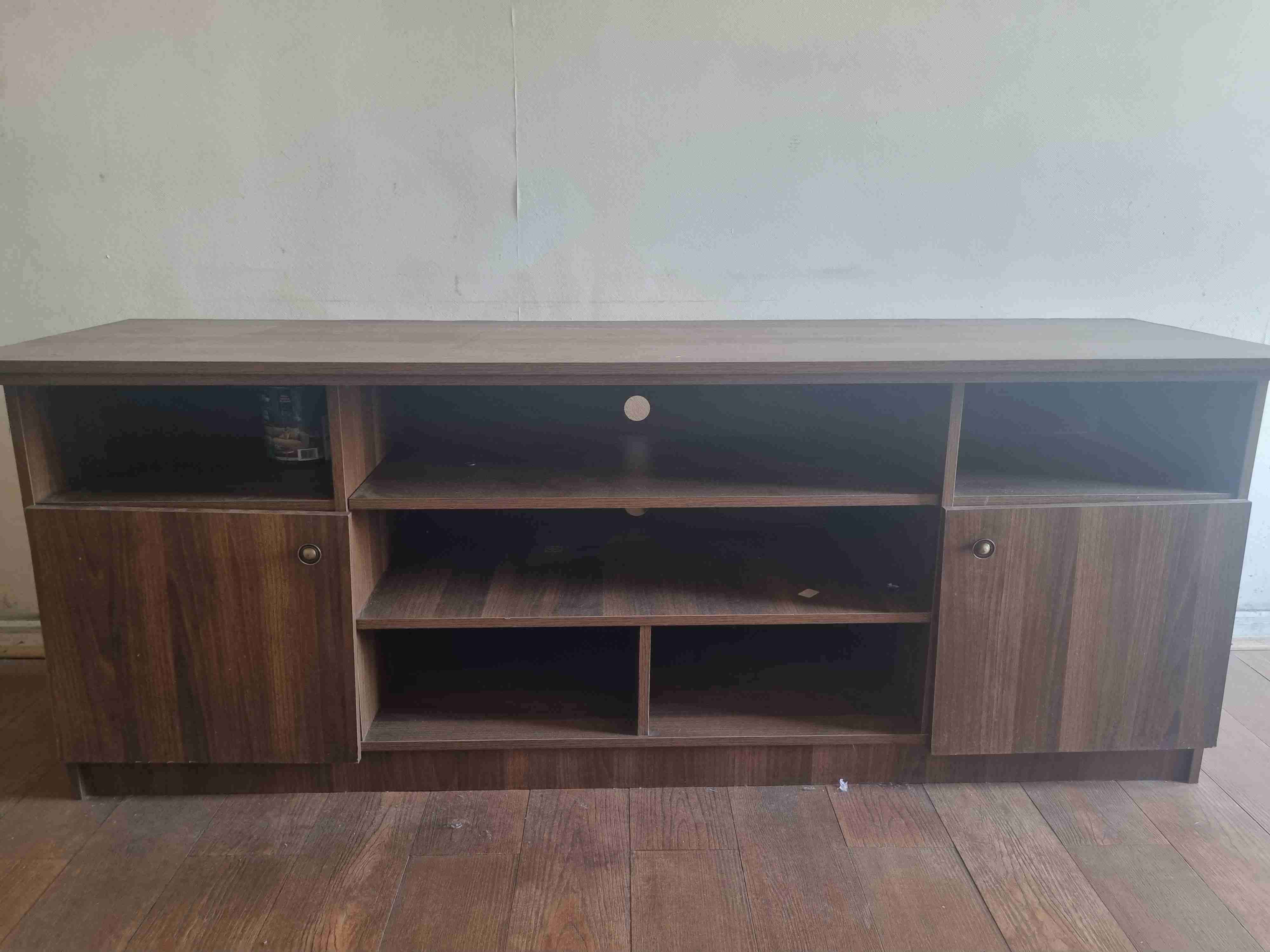 Mueble rack para TV de madera - miniatura 2