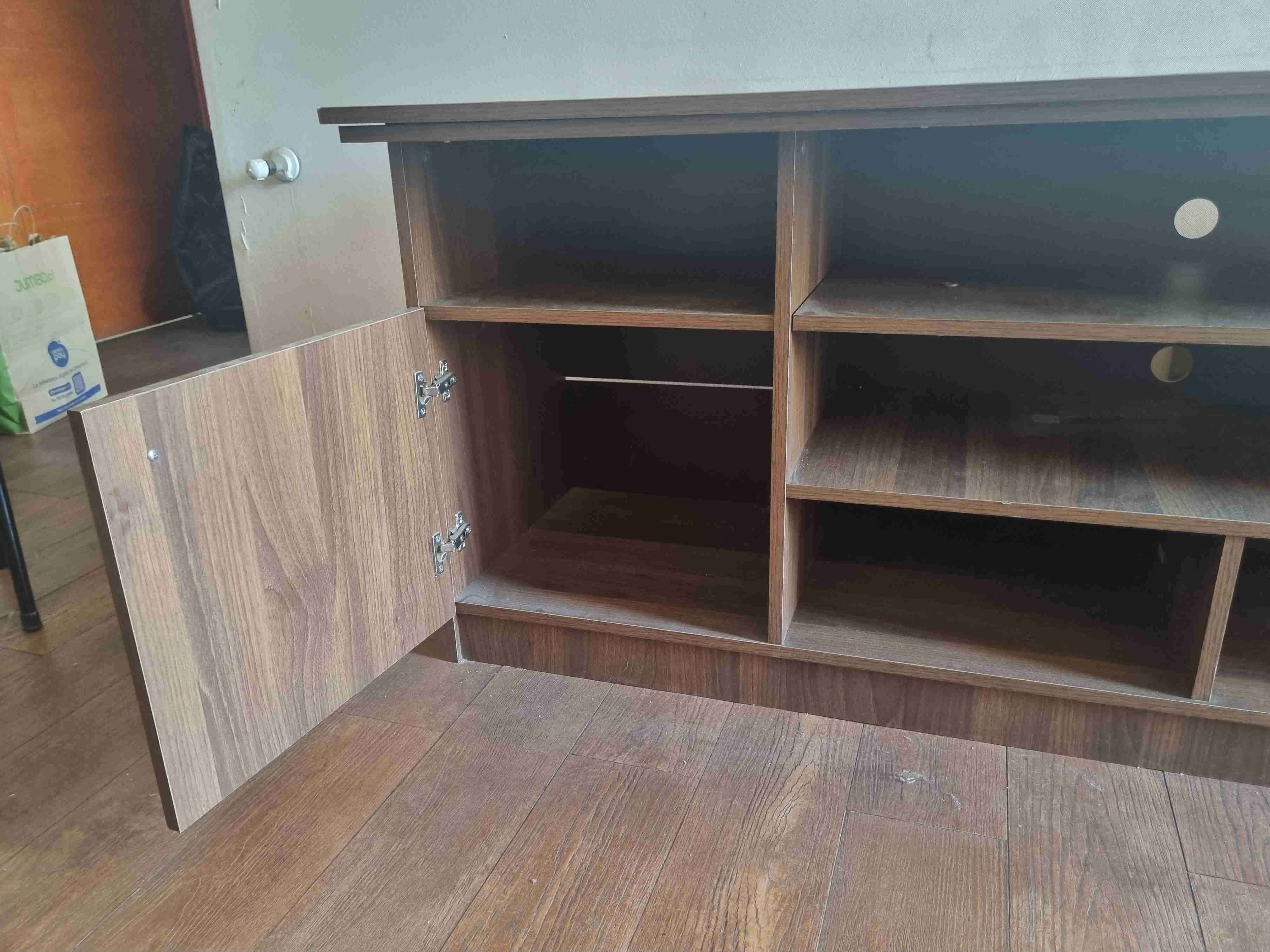 Mueble rack para TV de madera - miniatura 4