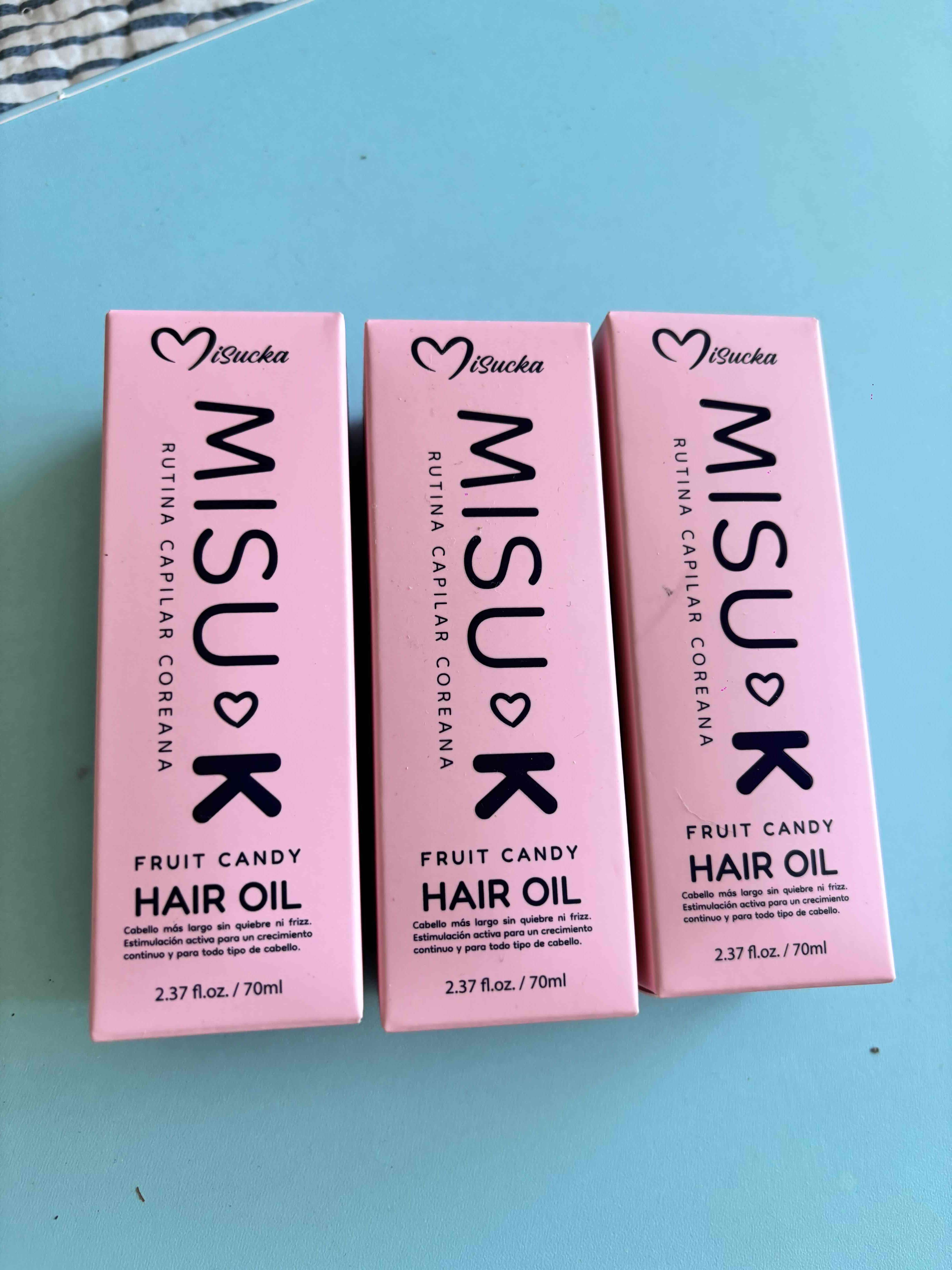 Aceite capilar de  Misuka , rutina capilar coreana