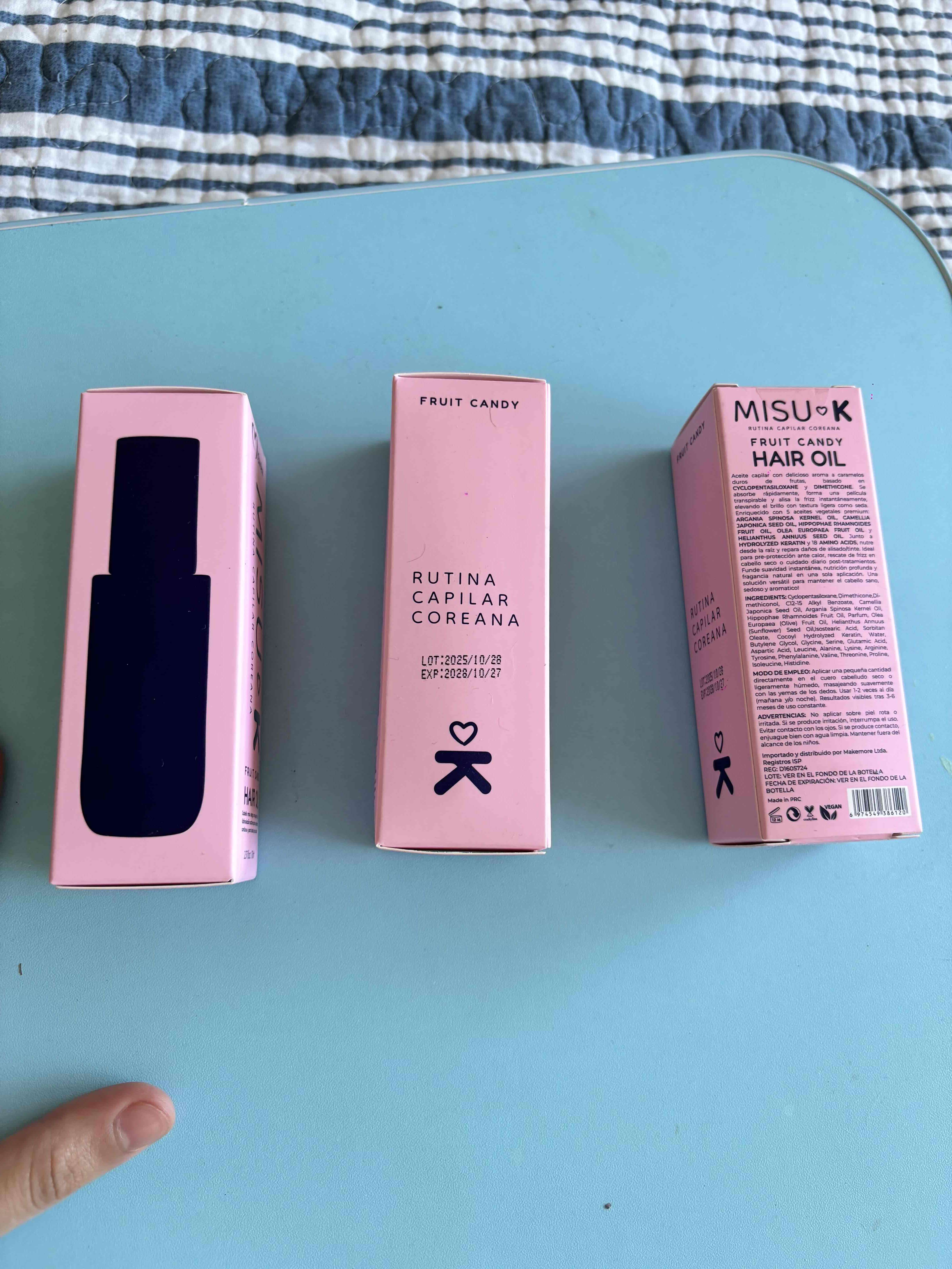 Aceite capilar de  Misuka , rutina capilar coreana - miniatura 2