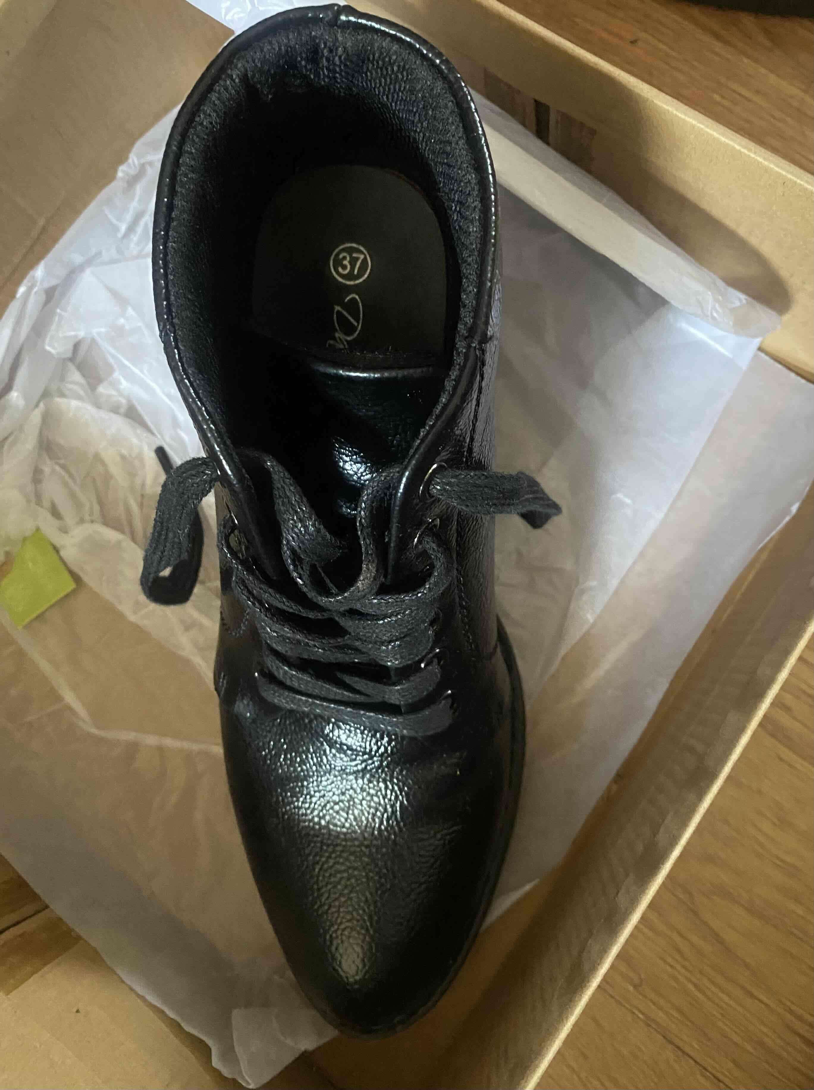 Botines negros de tacón alto - miniatura 2