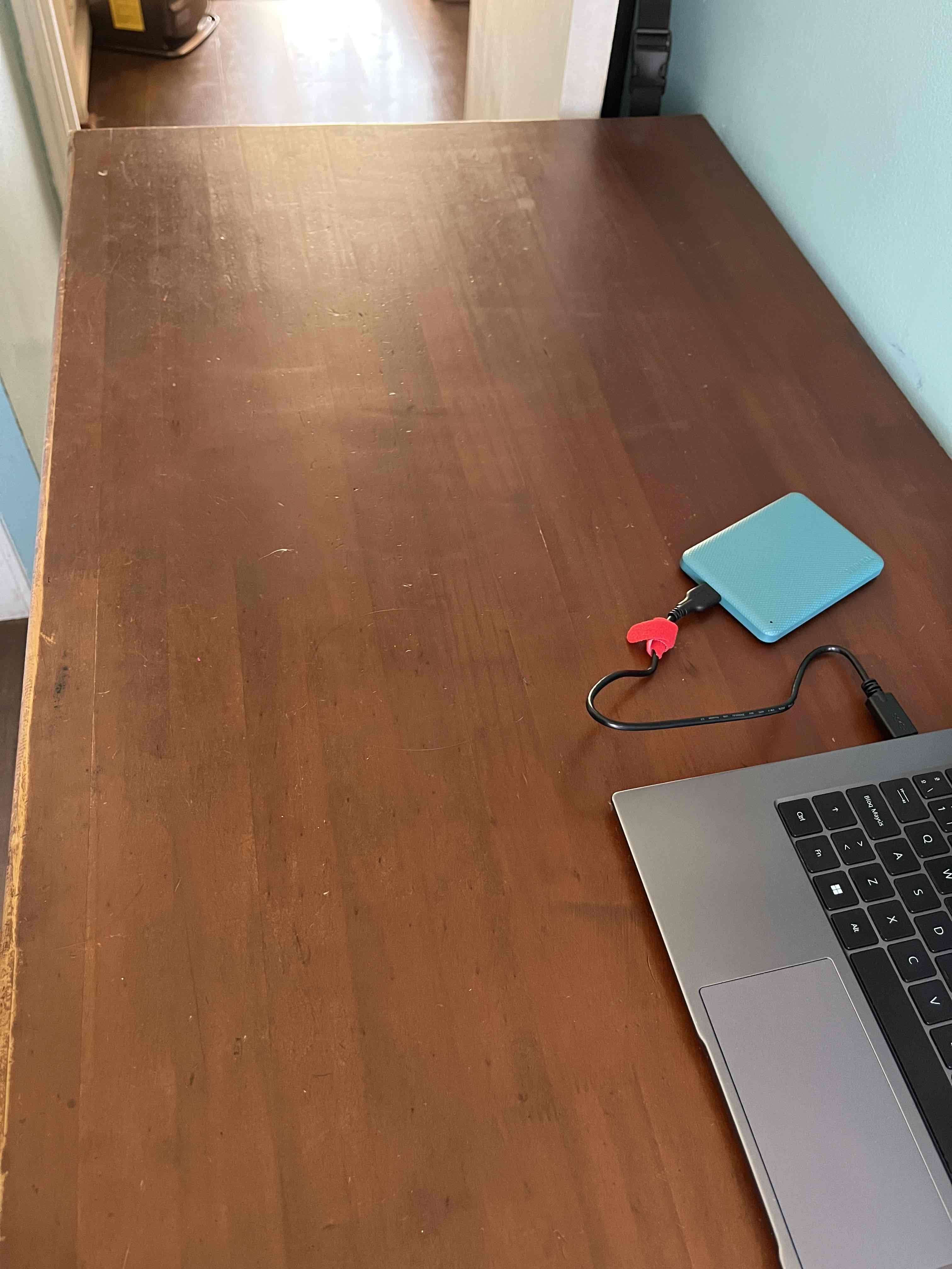 Escritorio de madera | 180cm x 62cm - miniatura 4