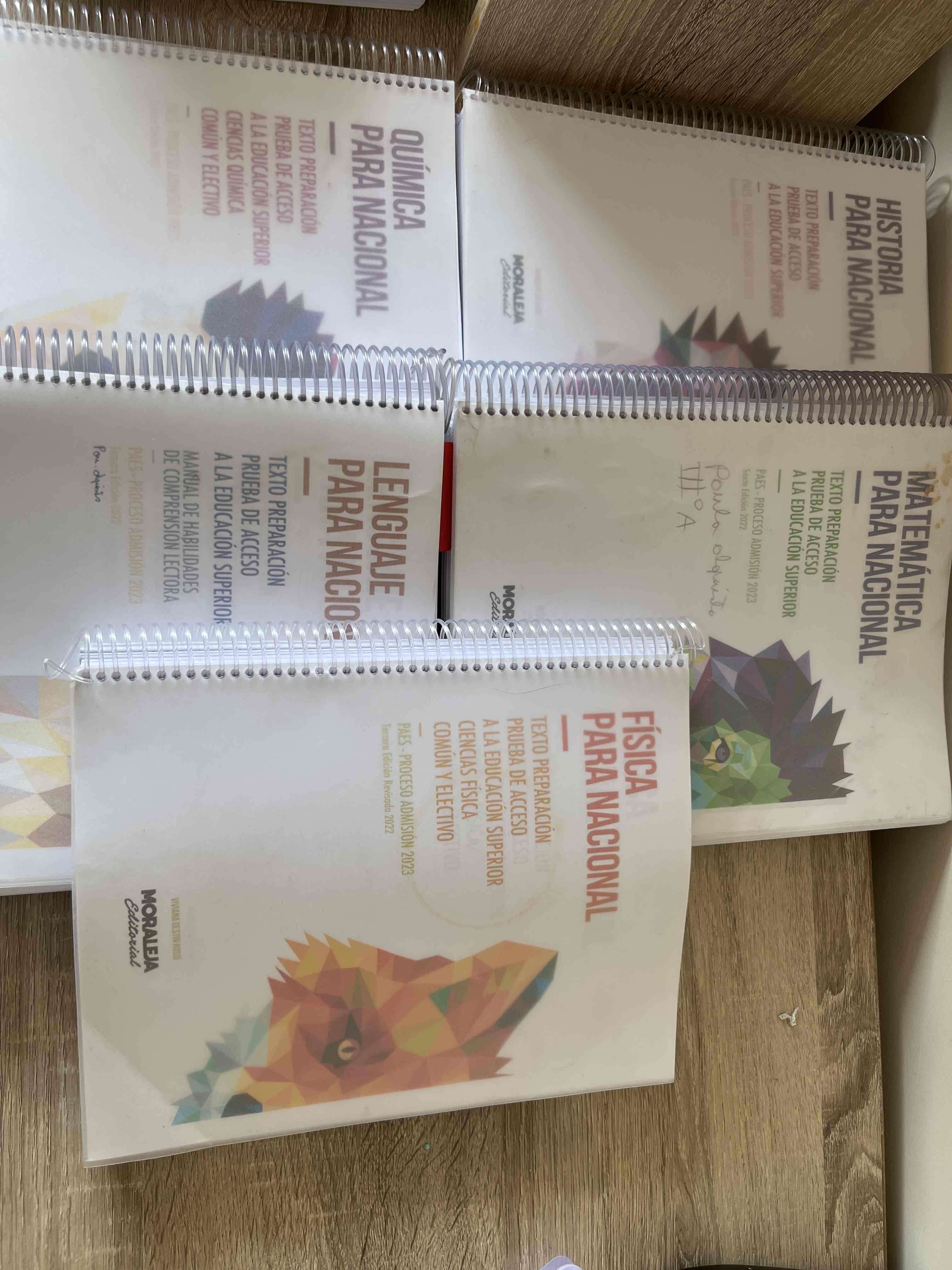 Libros preparación PSU Nacional