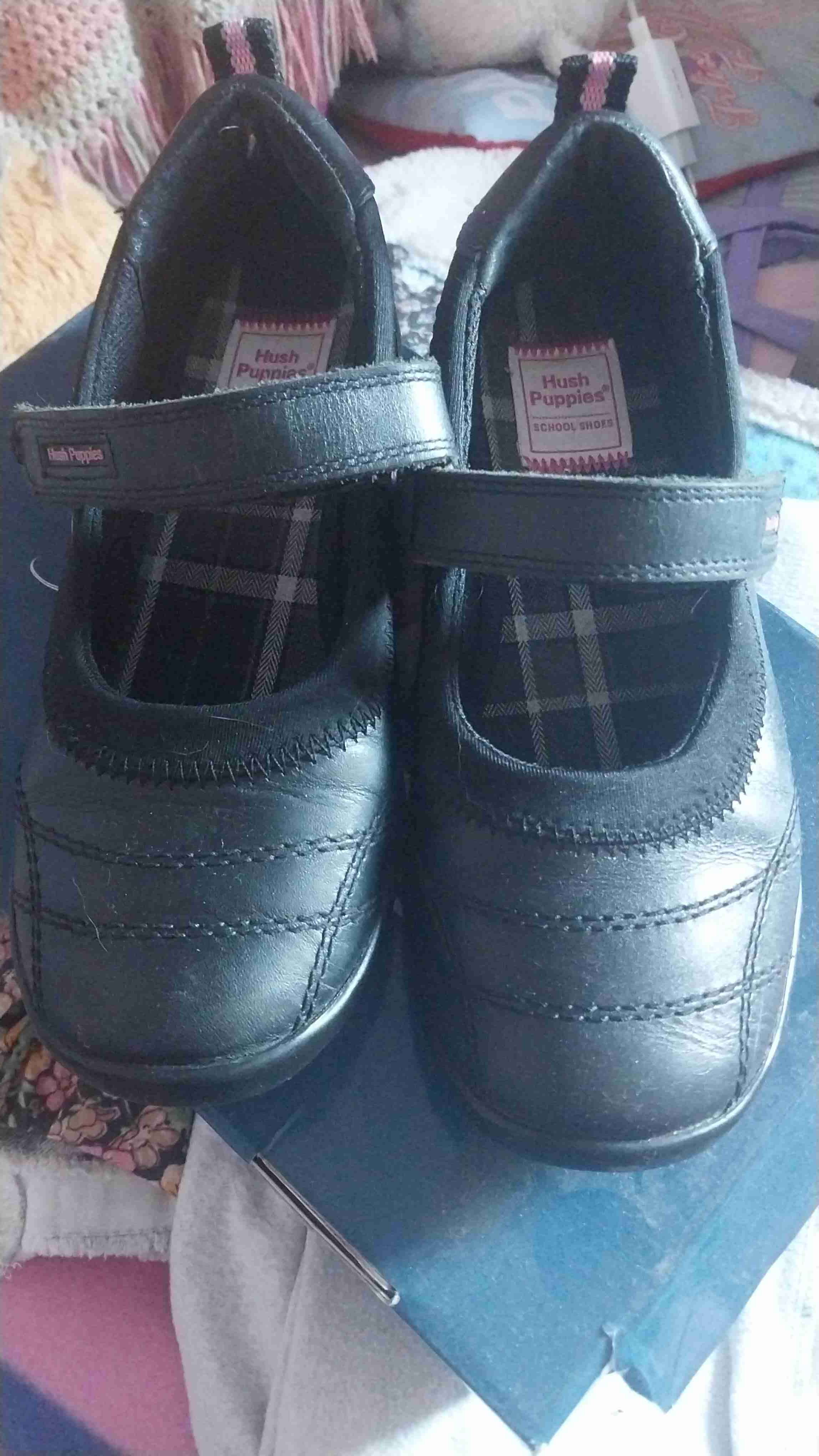 Zapatos de colegio Hush Puppies negros