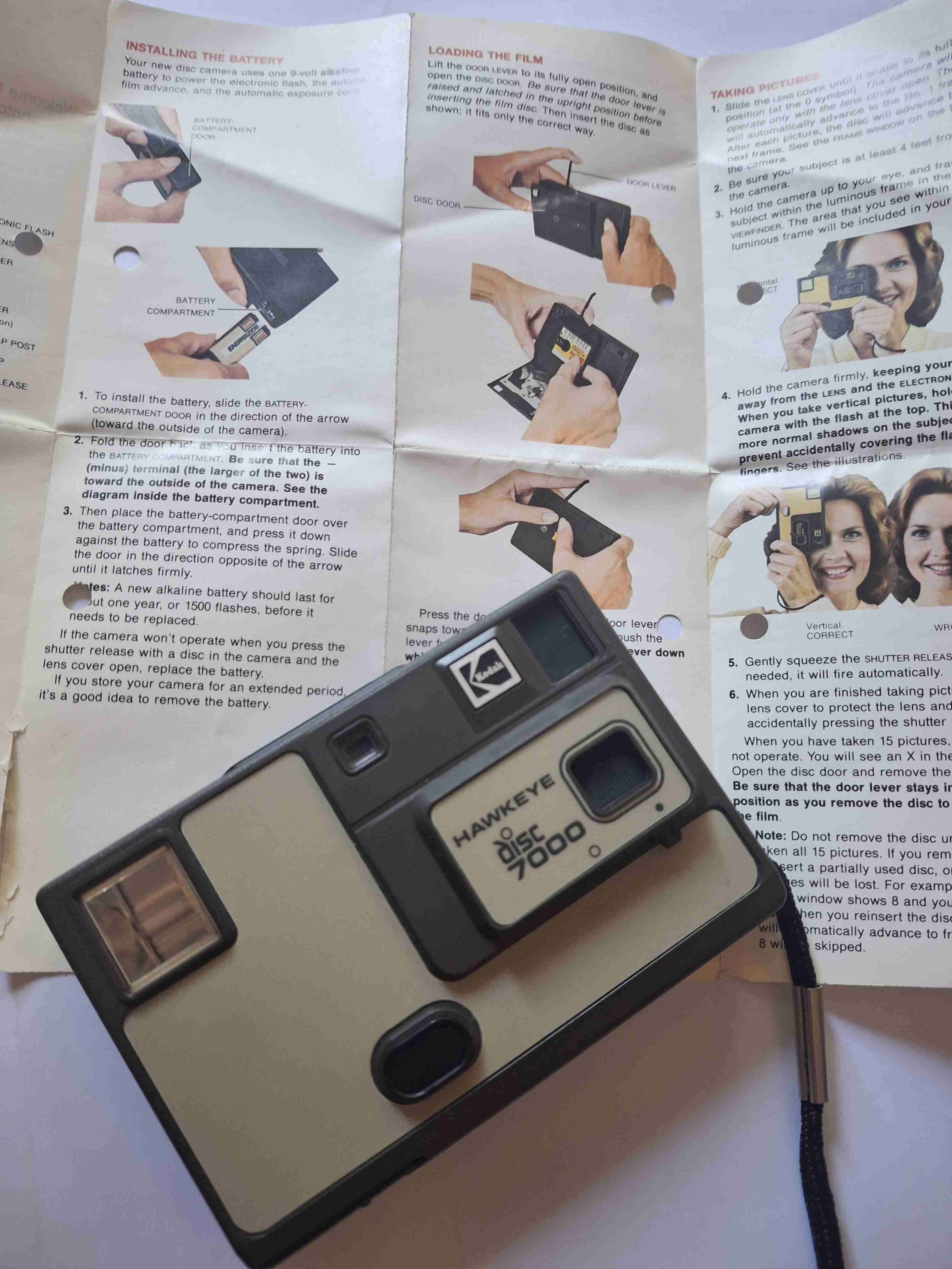 Cámara Kodak Hawkeye Disc 7000 - miniatura 2