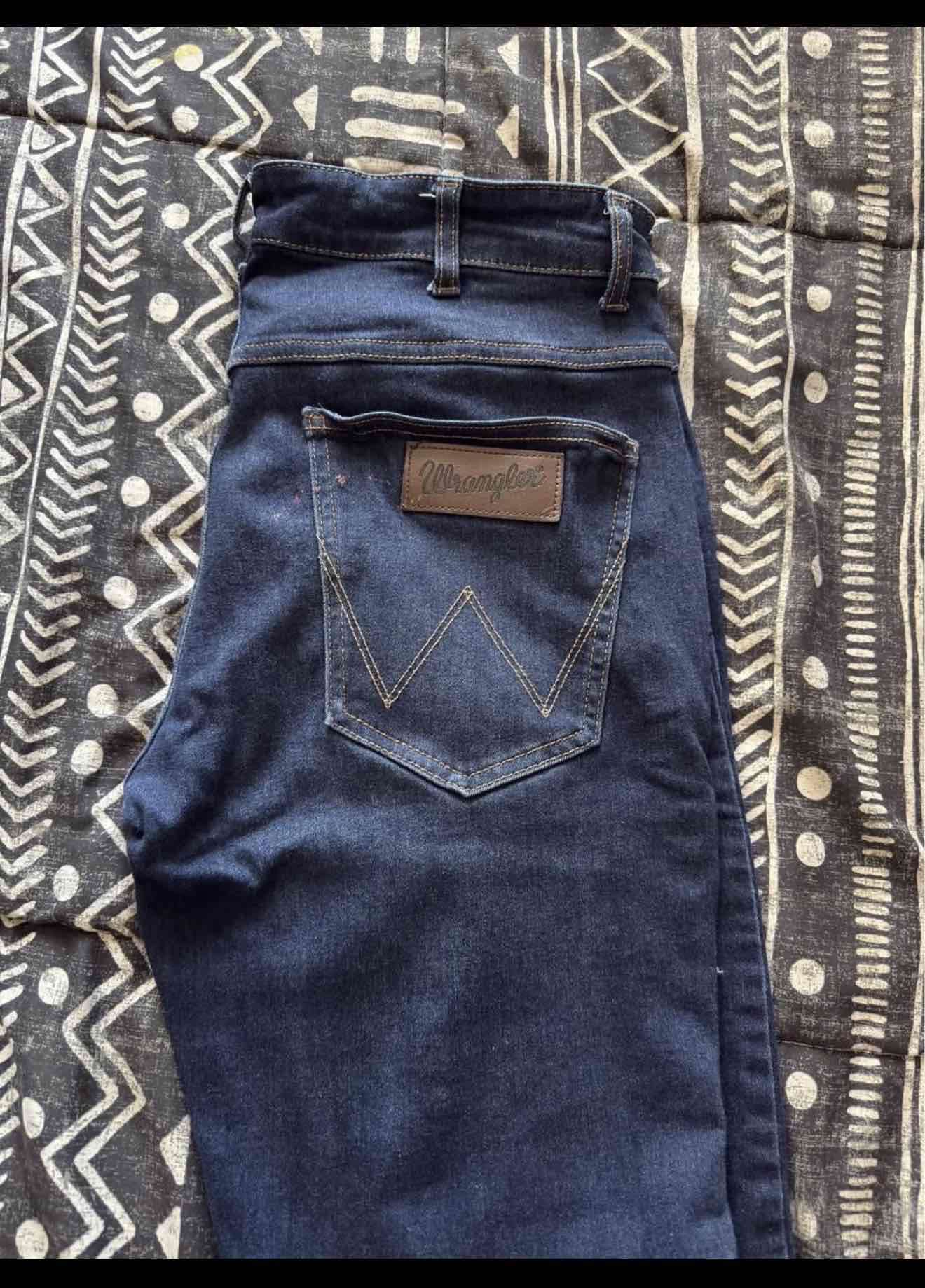 Jeans azul oscuro Wrangler Bryson talla 44 - miniatura 3