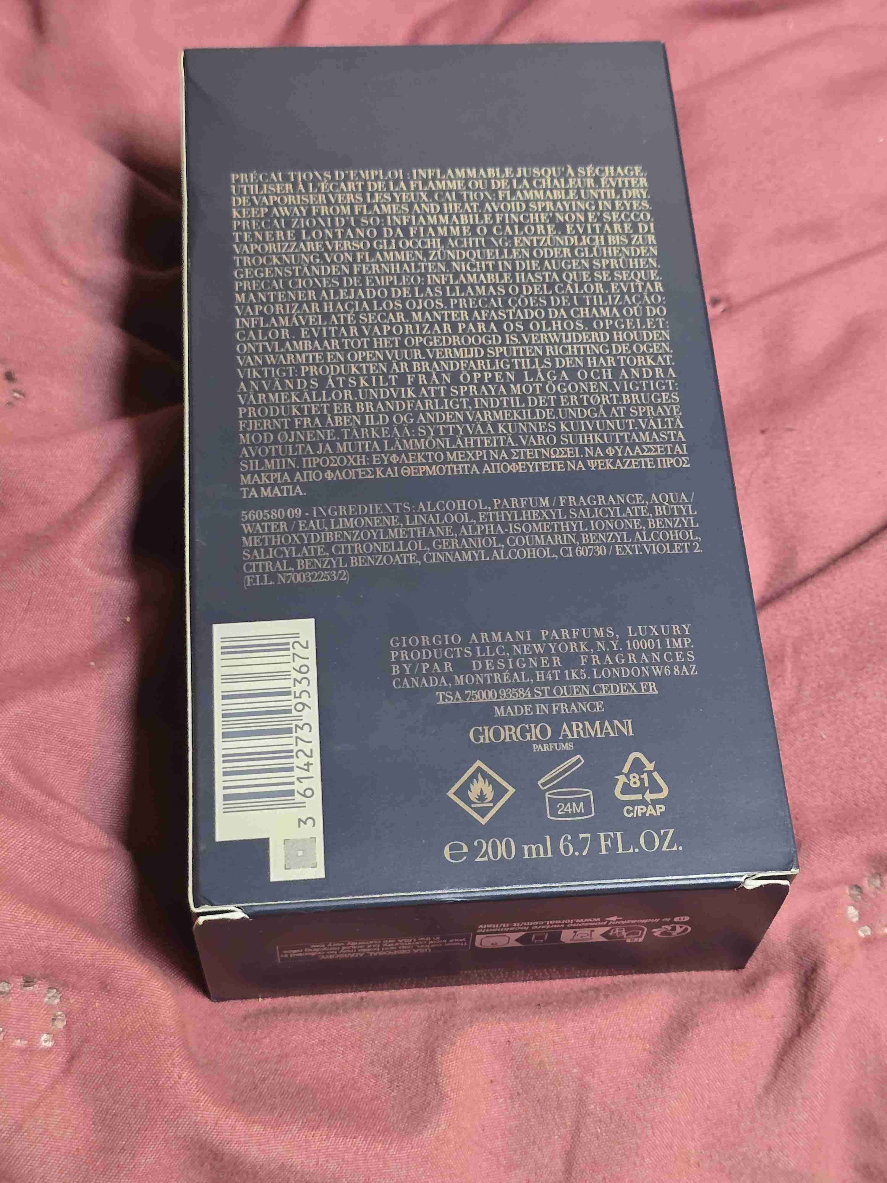 Perfume Acqua di Gio Profondo 200ml - miniatura 2