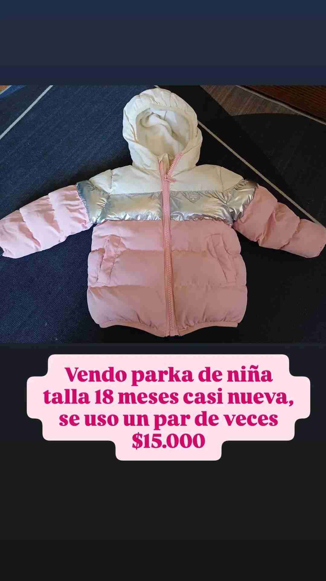 Parka niña 18 meses y zapatos de charol de niña