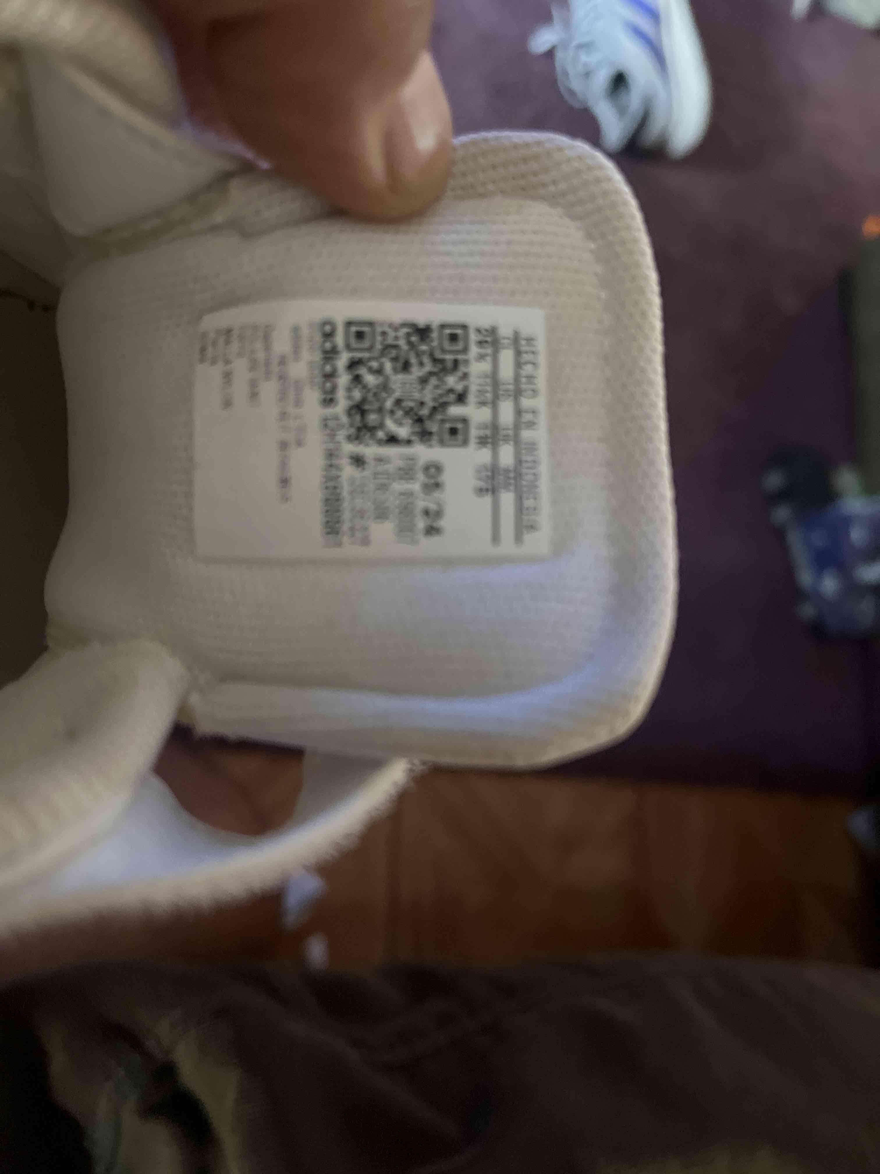 Zapatillas blancas Adidas para niño - miniatura 4